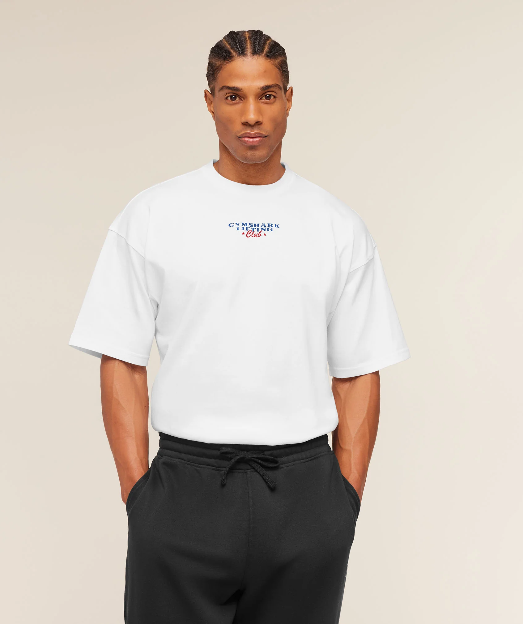 Gymshark Trophy Graphic T-Shirt - White - Image 2
