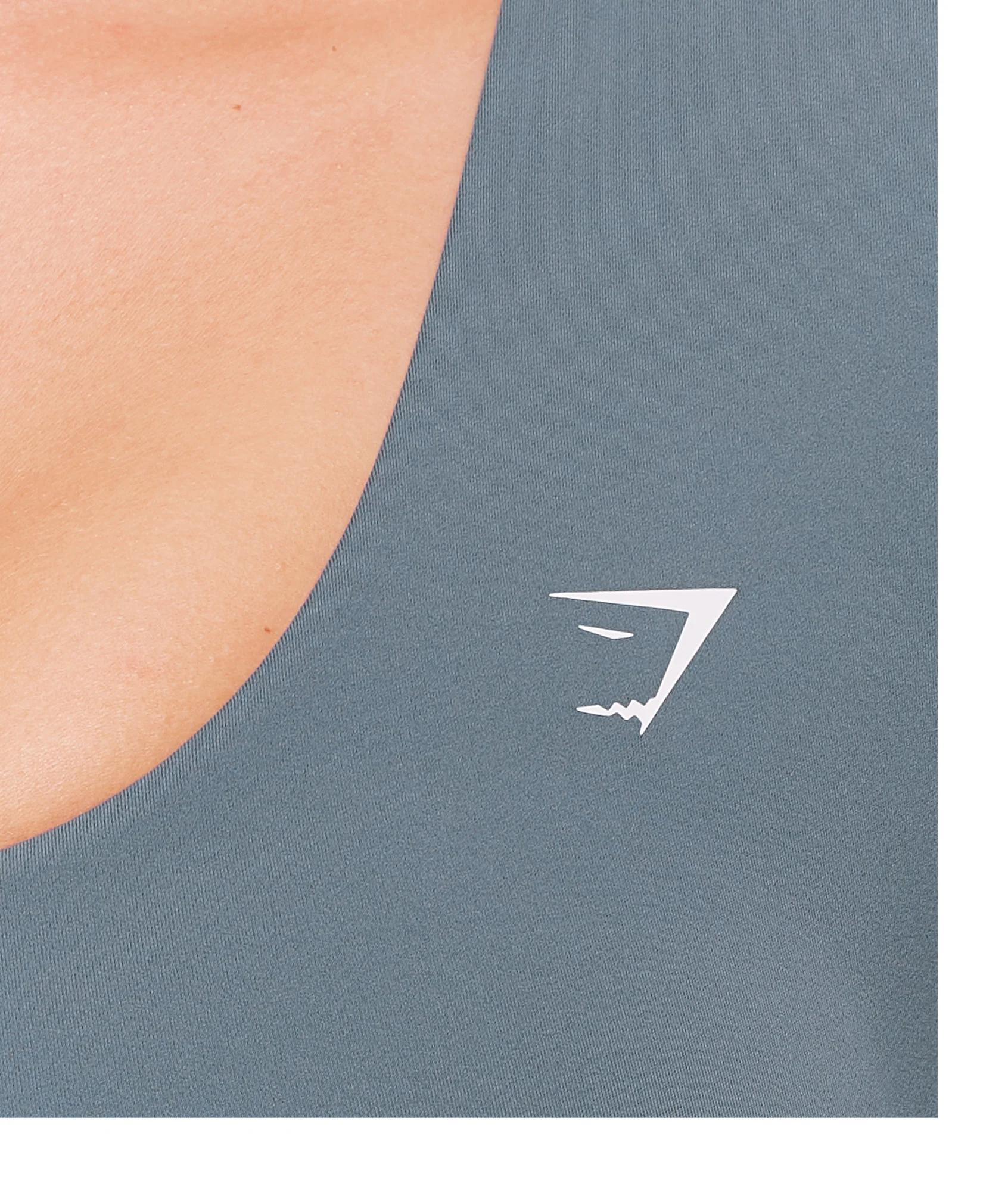 Gymshark Twist Back Long Sleeve Top - Iron Blue - Image 6