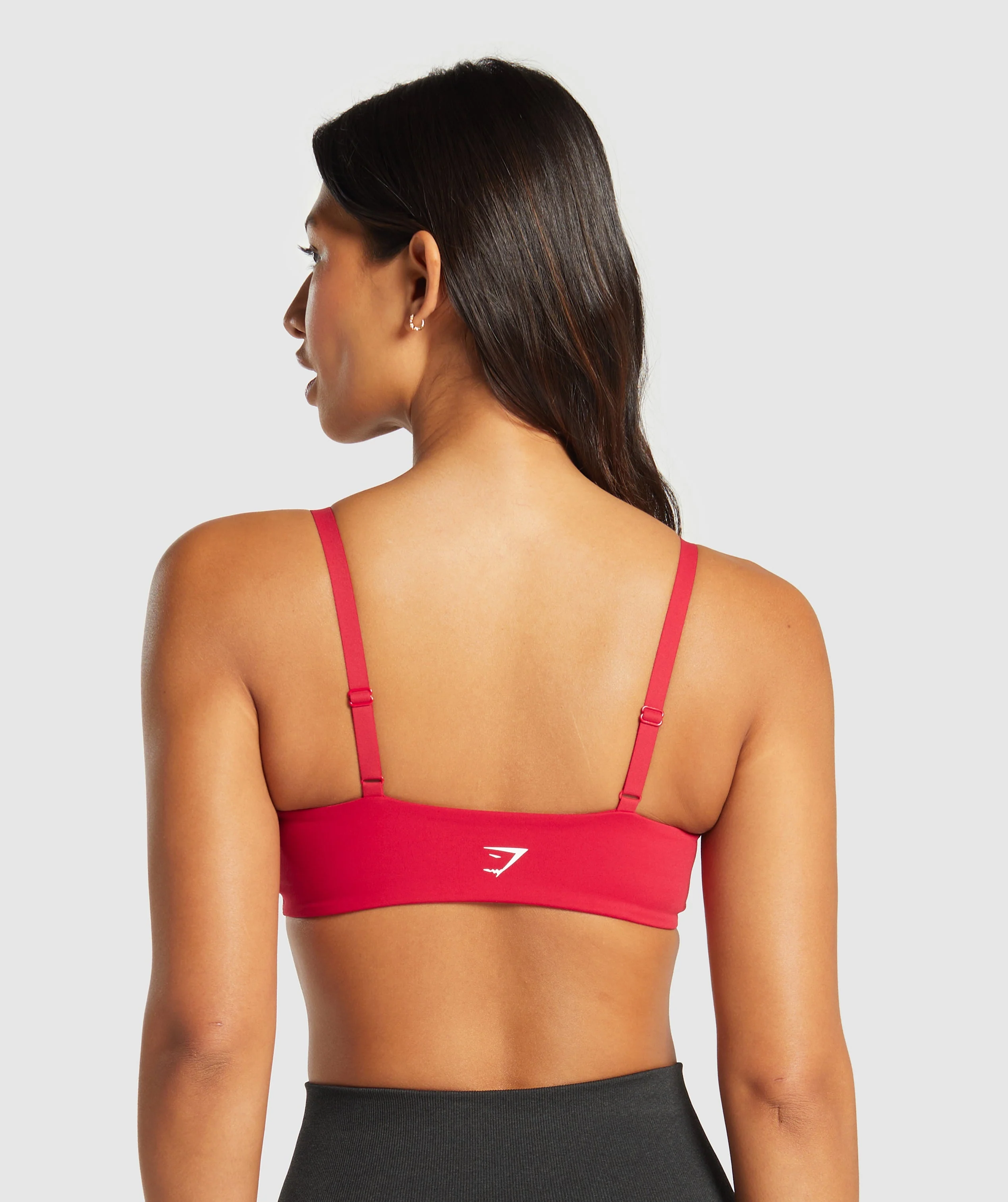 Gymshark Twist Front Bralette - Carmine Red - Image 2