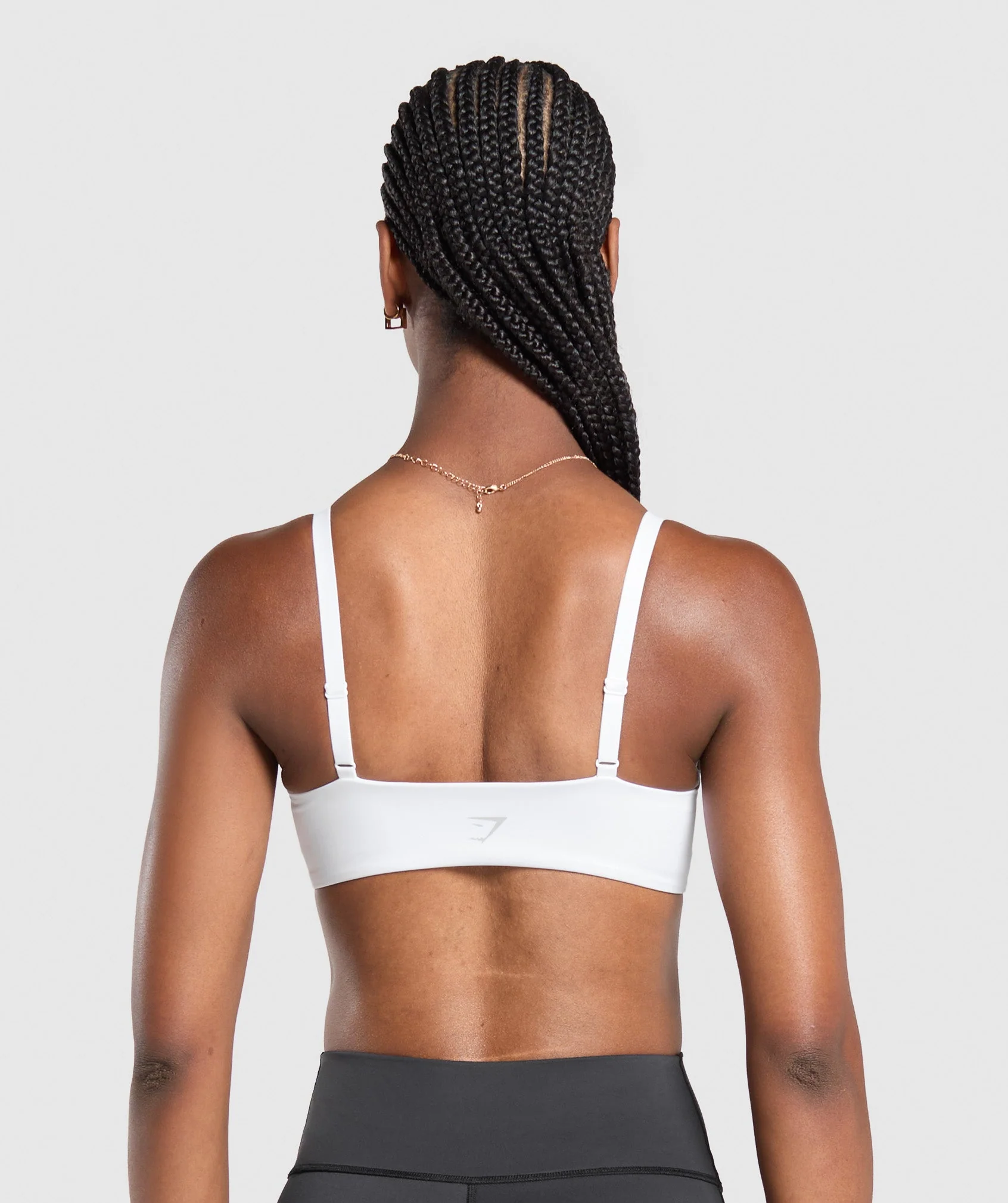 Gymshark Twist Front Bralette - White - Image 2