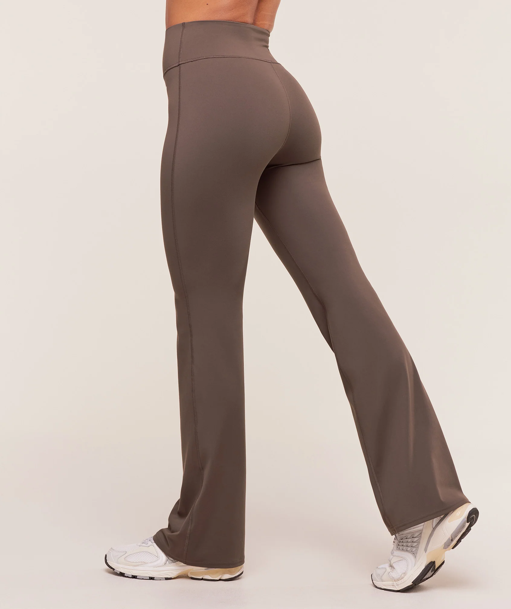 Gymshark Twist Front Straight Leg Leggings - Walnut Brown - Image 2