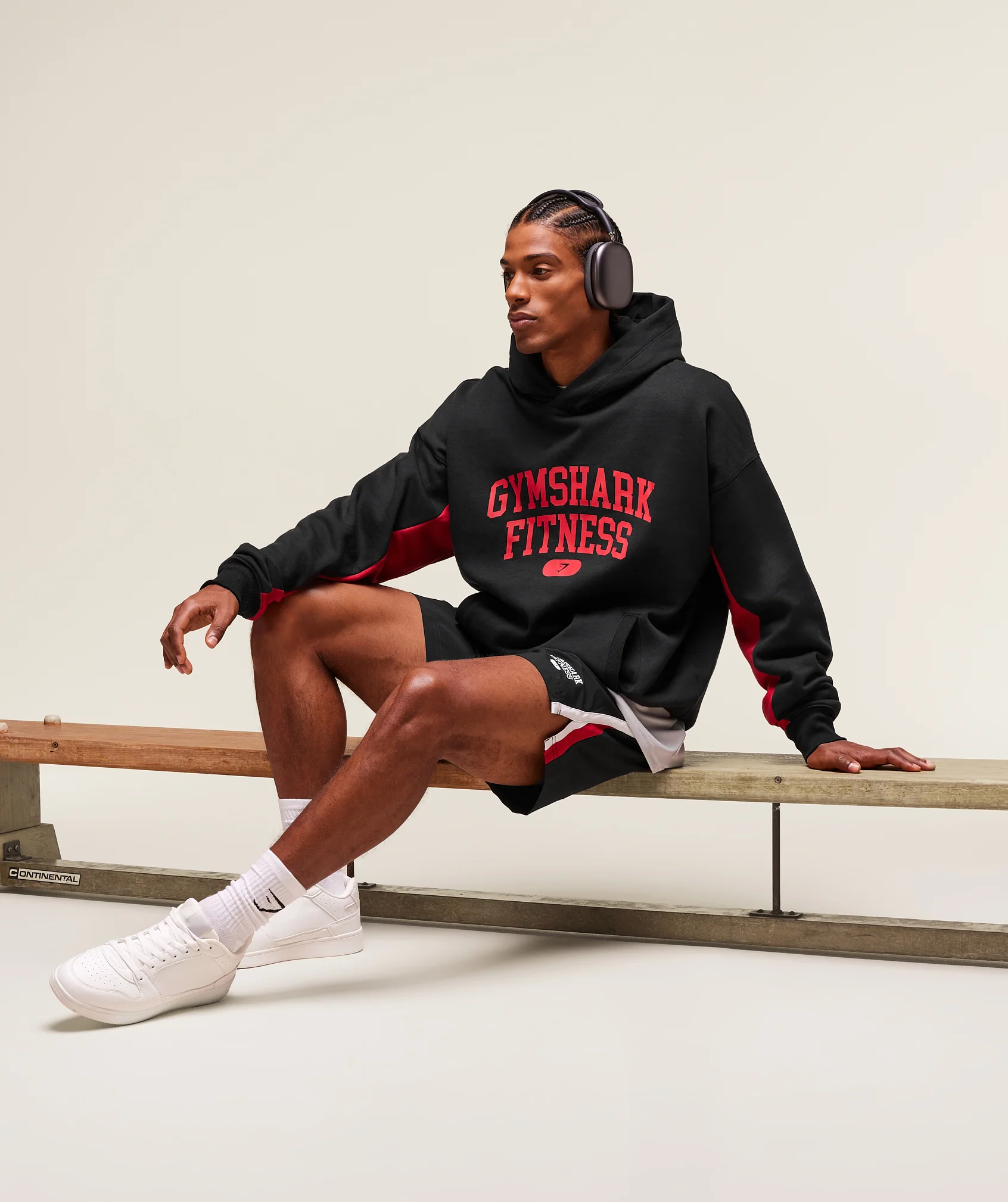 Gymshark Campus 7" Shorts - Black - Image 6