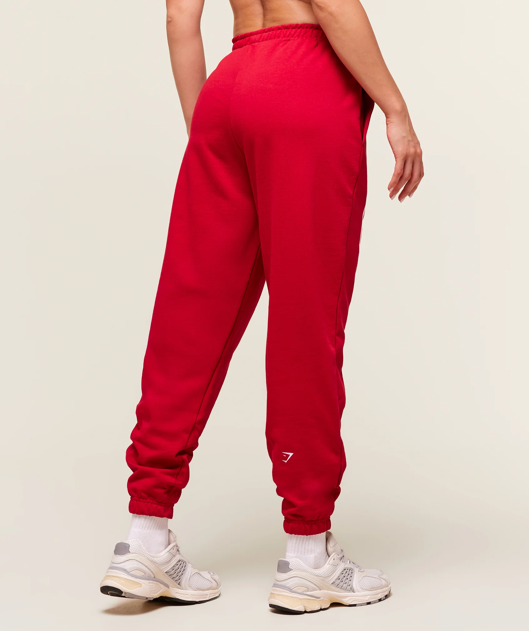 Gymshark Campus Graphic Oversized Jogger - Conditioning Red - Image 3
