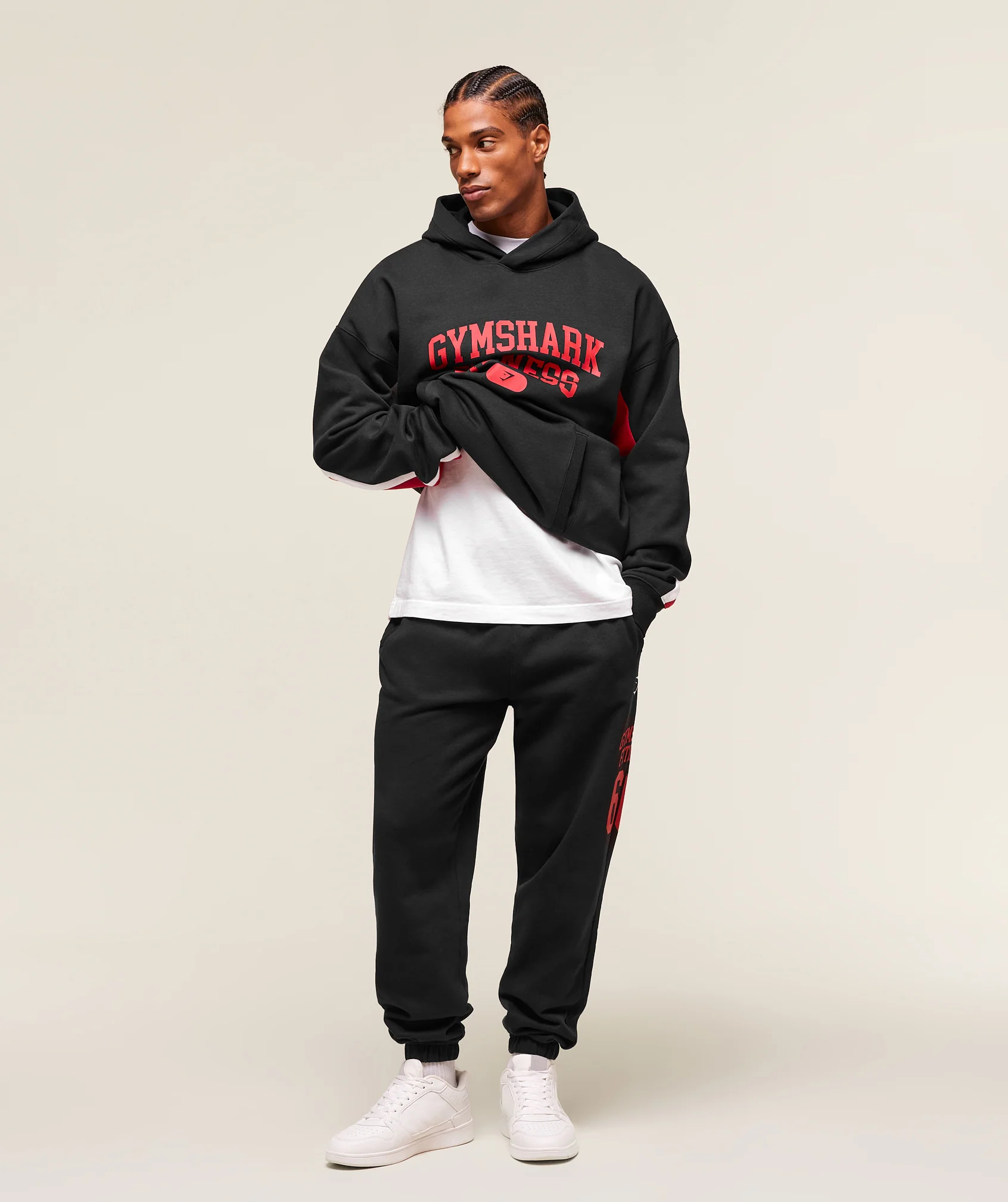 Gymshark Campus Hoodie - Black - Image 7