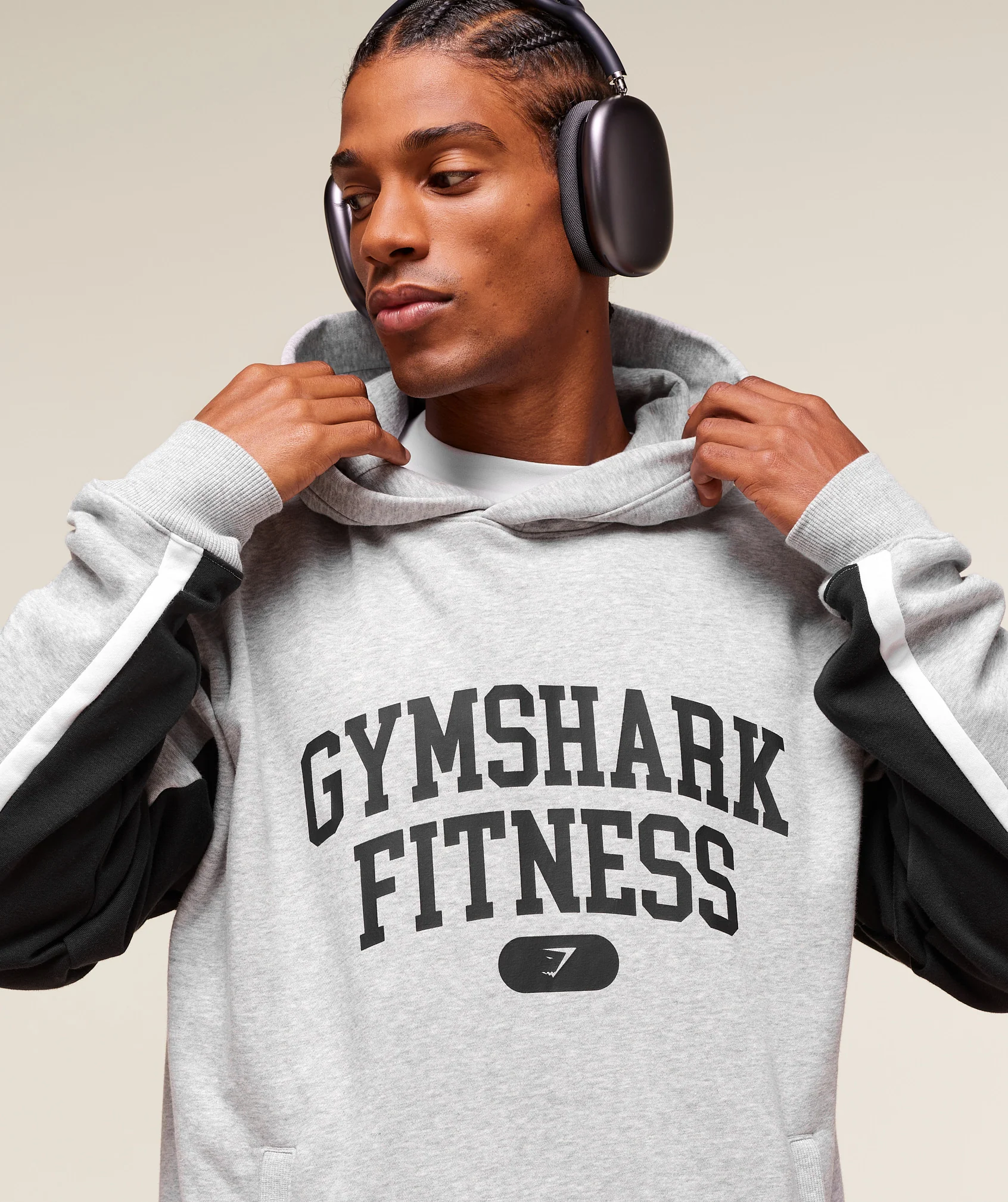 Gymshark Campus Hoodie - Light Grey Core Marl - Image 6