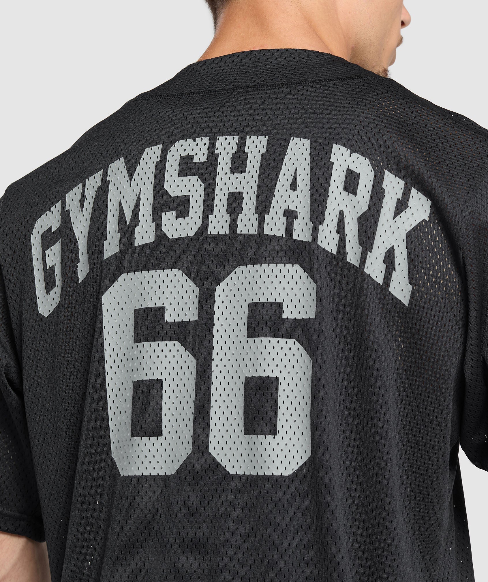Gymshark Sports Jersey - Black - Image 7