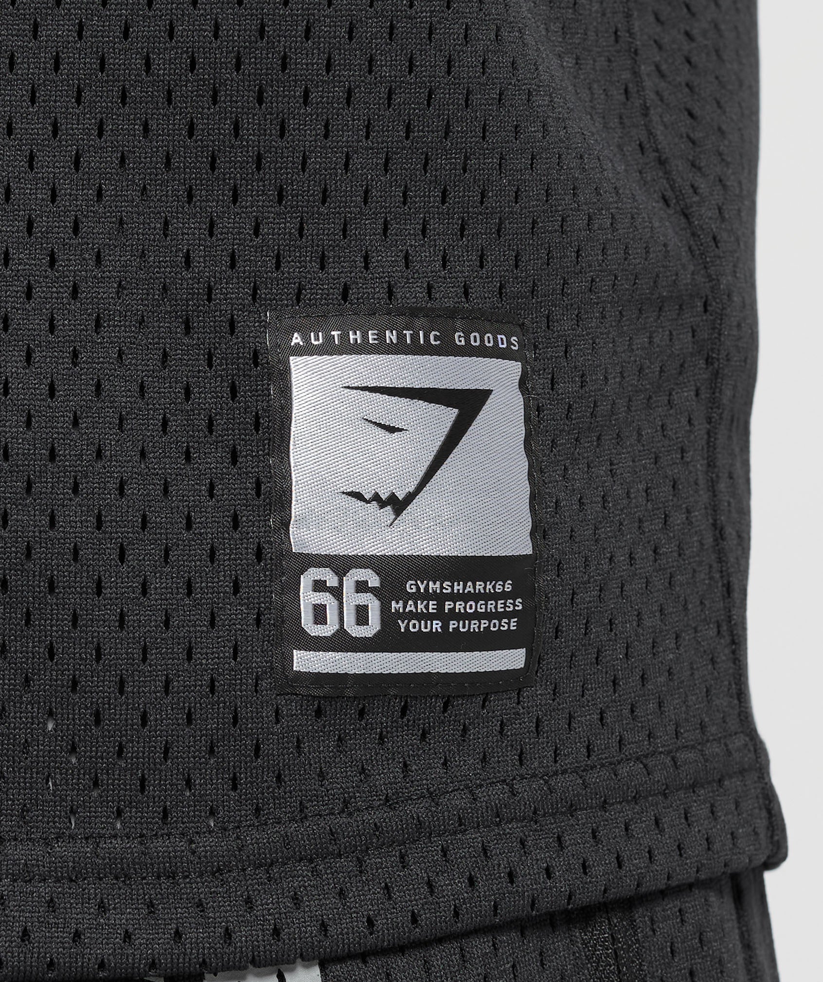 Gymshark Sports Jersey - Black - Image 9