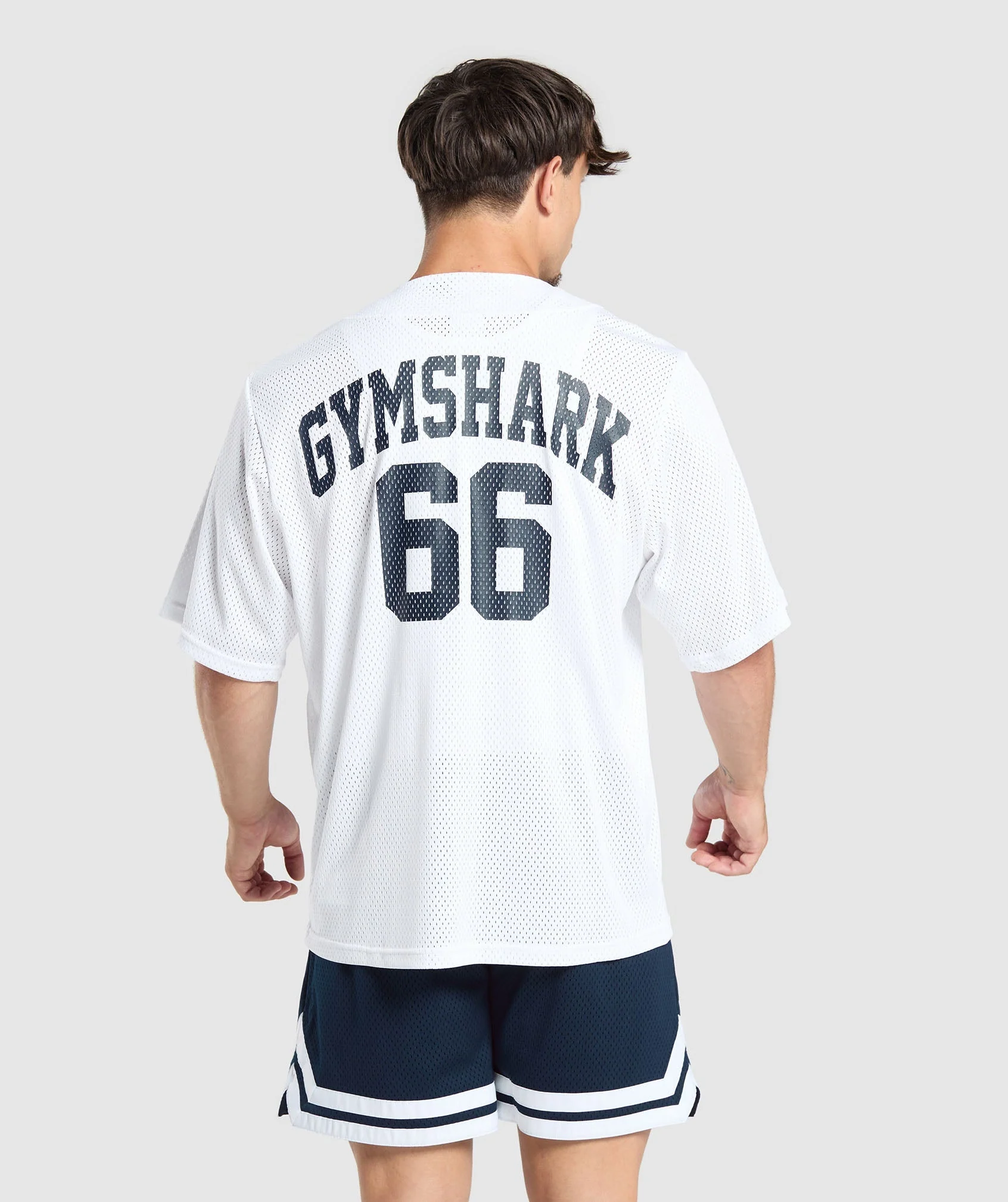 Gymshark Sports Jersey - White - Image 2
