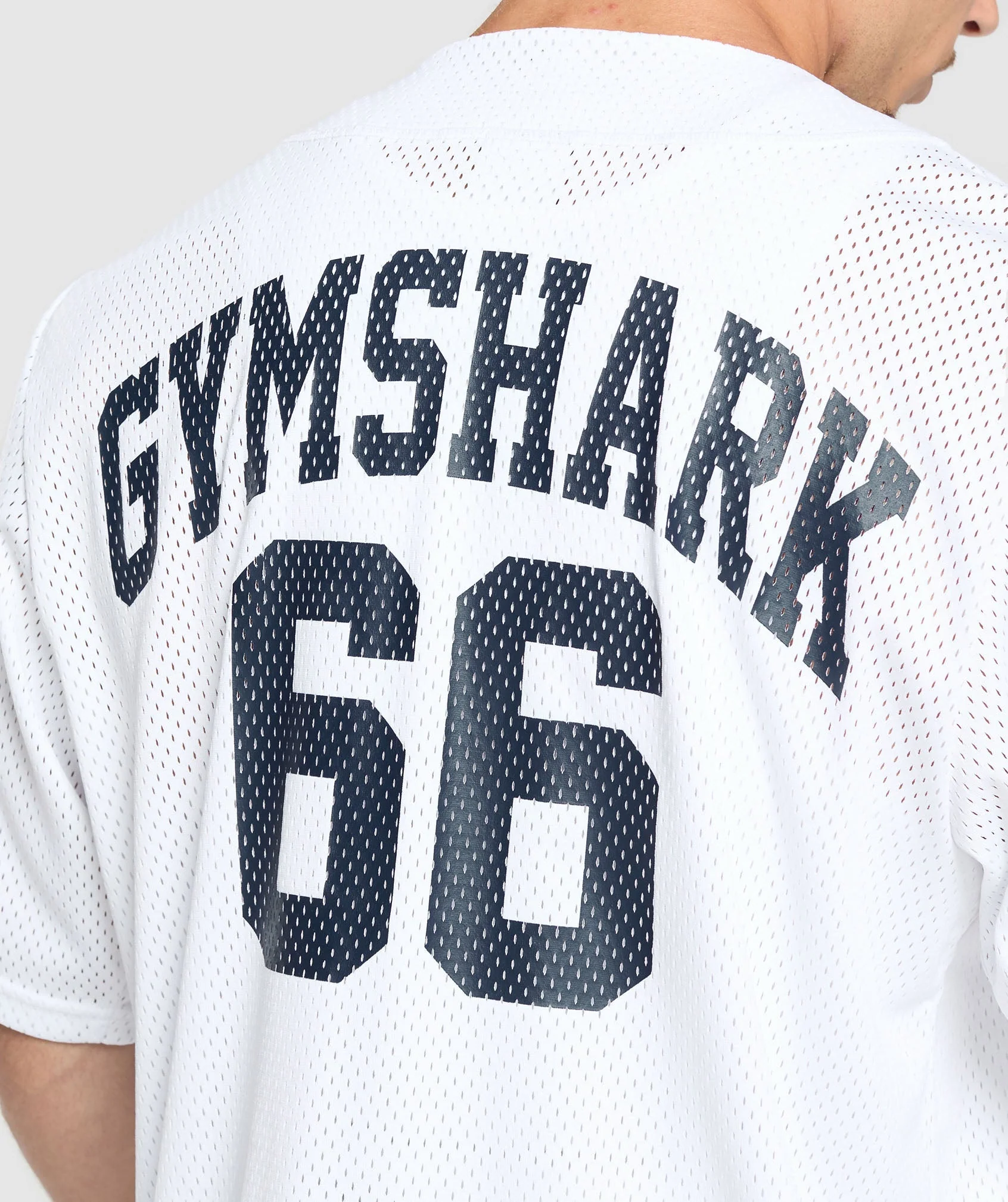 Gymshark Sports Jersey - White - Image 6