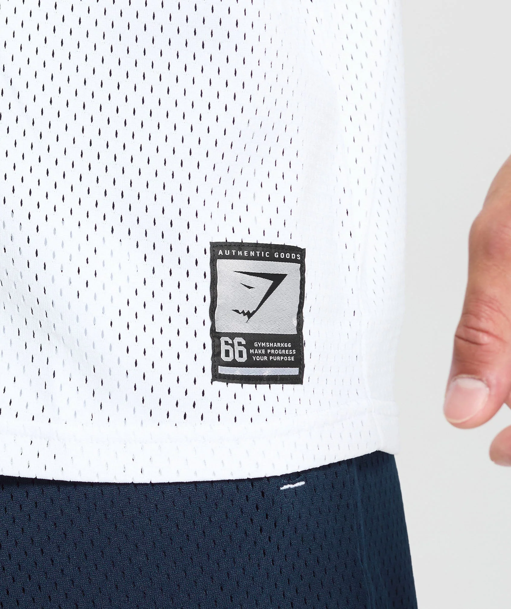 Gymshark Sports Jersey - White - Image 8