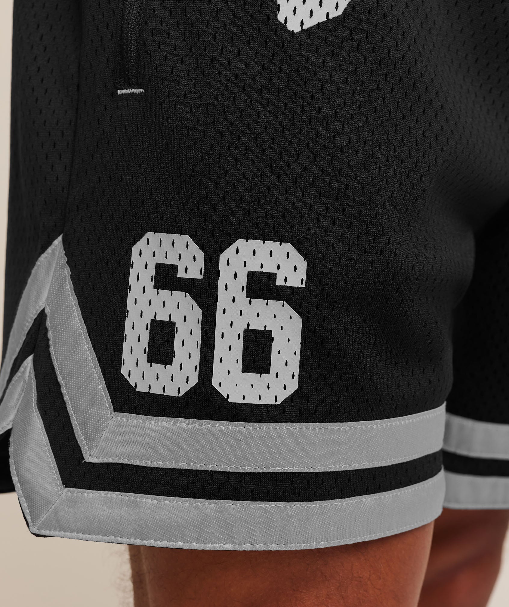 Gymshark Campus Mesh Shorts - Black - Image 5