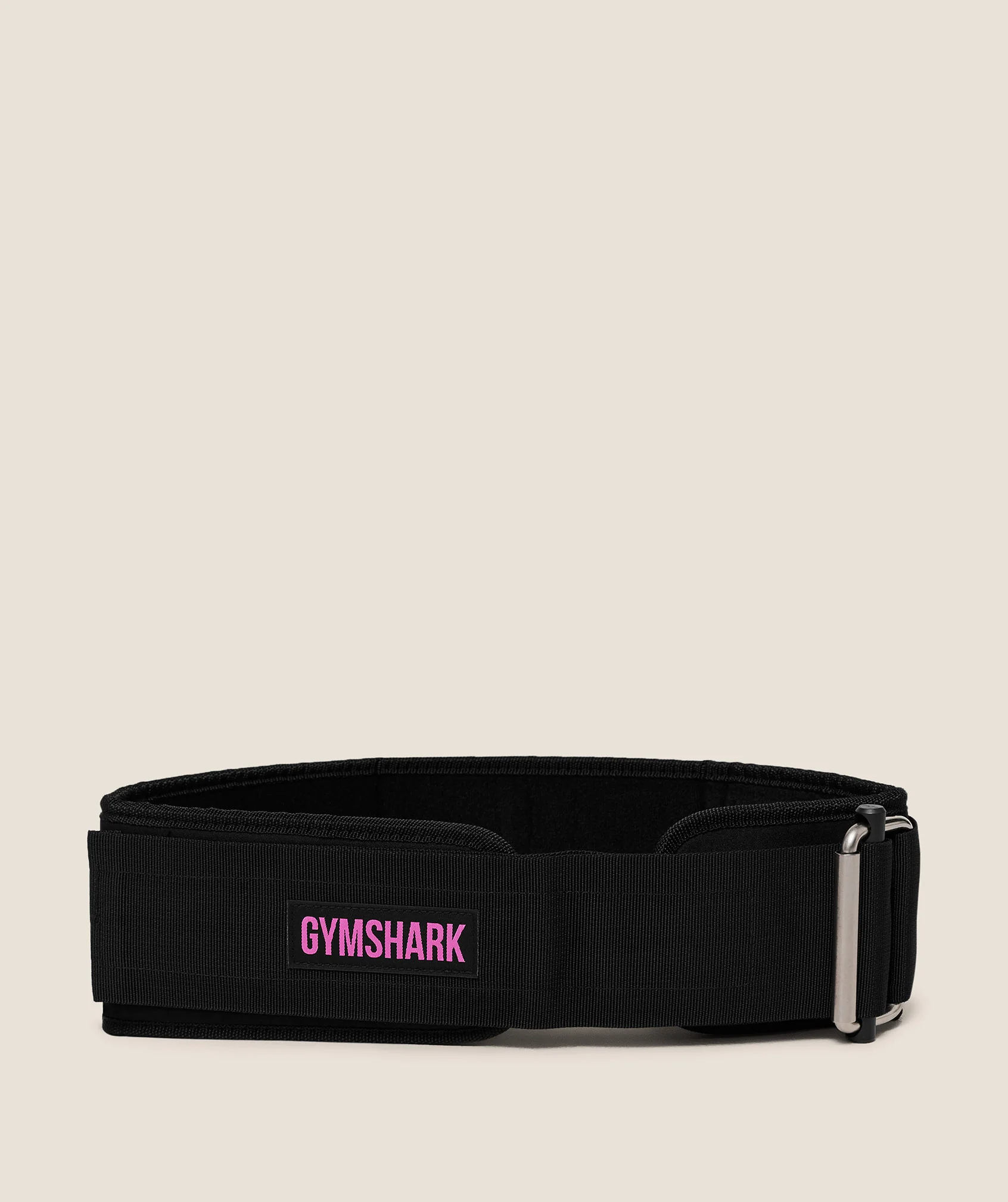 Gymshark Velcro Weightlifting Belt - GS Black/GS Focus Pink - Image 3