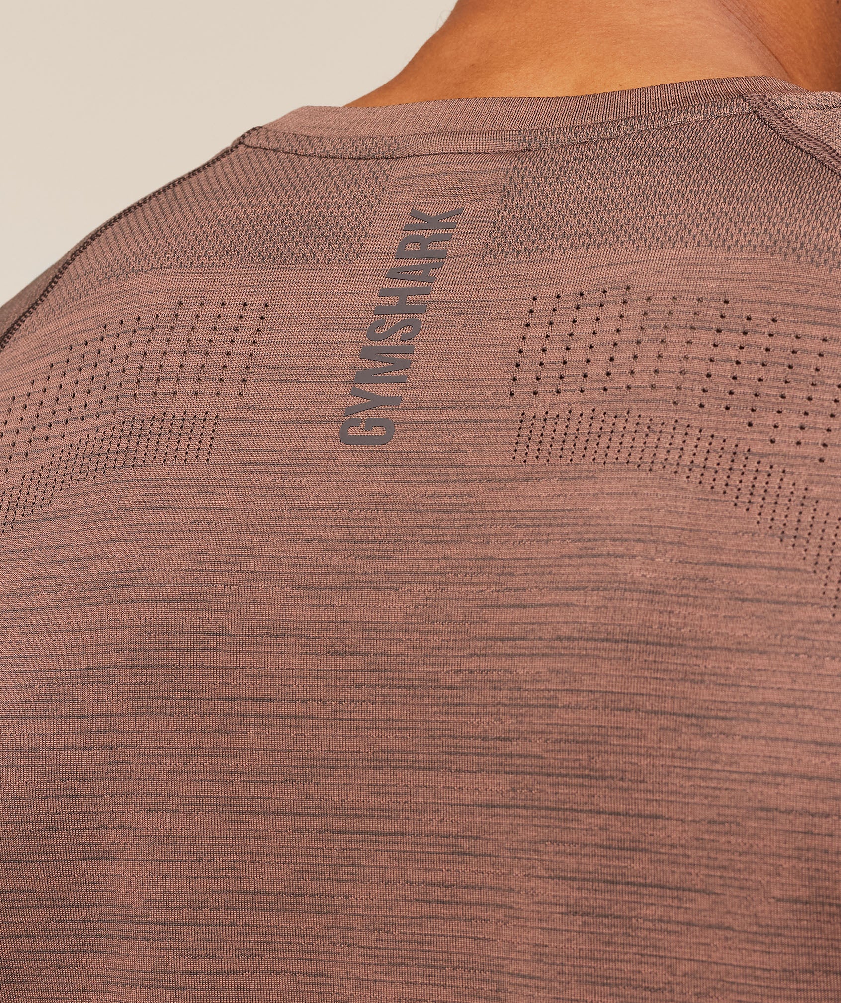 Gymshark Versatile Seamless T-Shirt - Taupe Brown/Cool Brown - Image 7