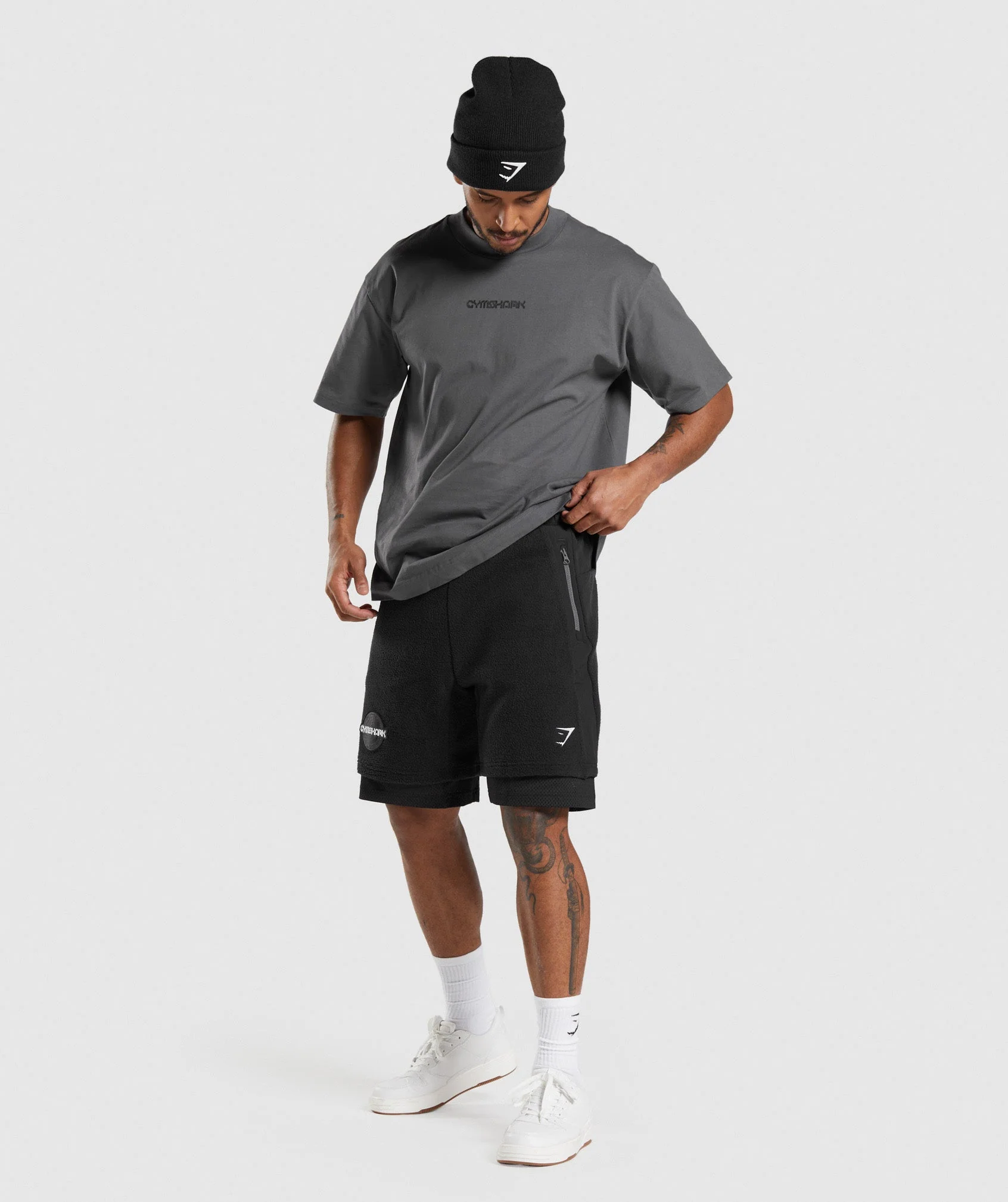 Gymshark Vibes Shorts - Black - Image 4