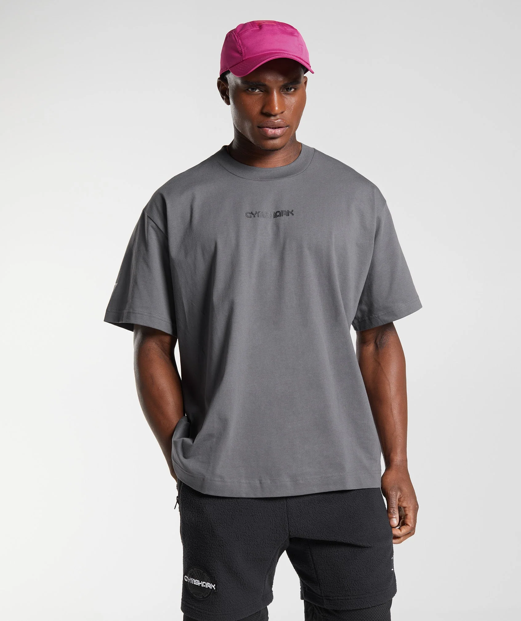 Gymshark Vibes T-Shirt - Silhouette Grey