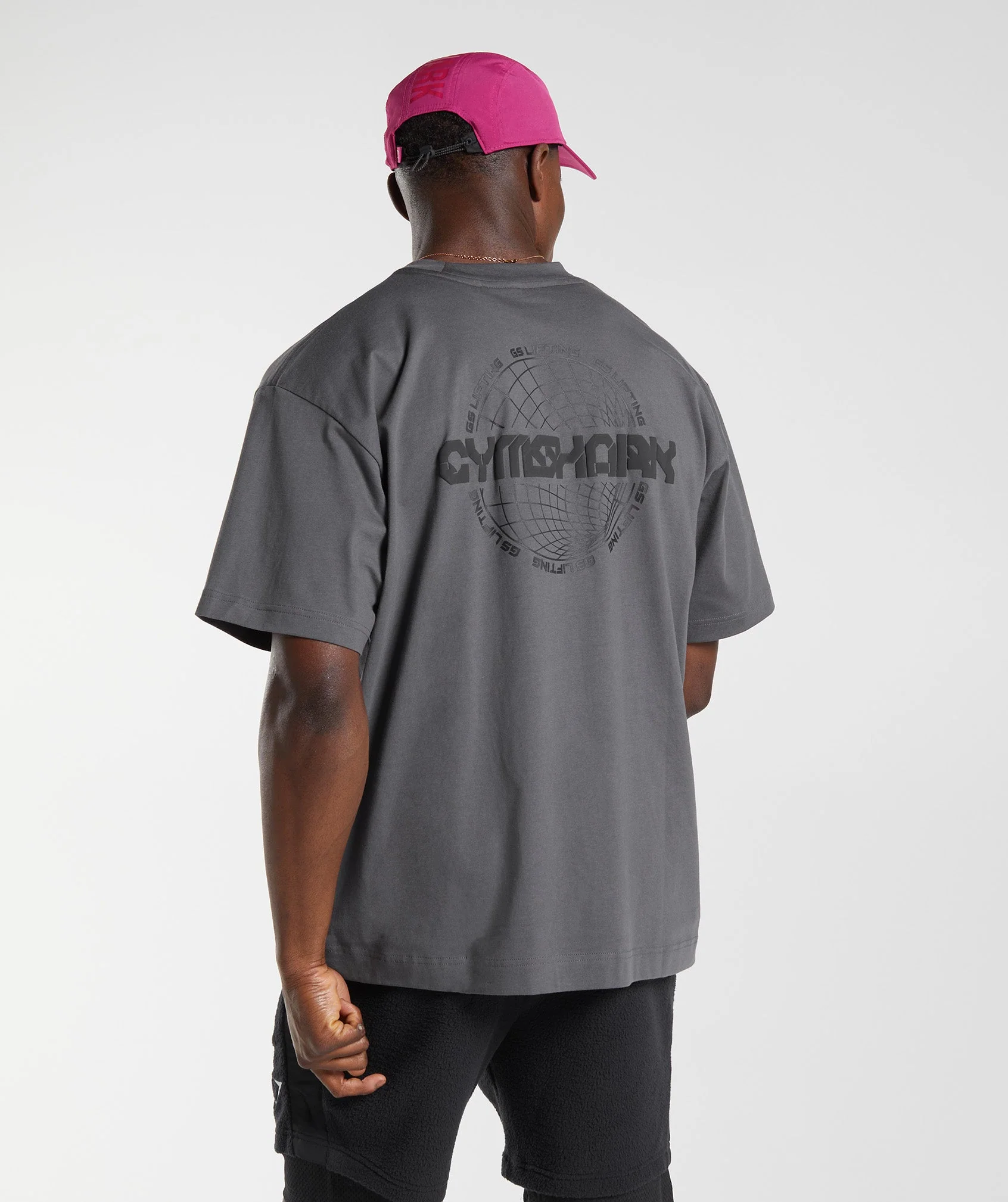 Gymshark Vibes T-Shirt - Silhouette Grey - Image 2