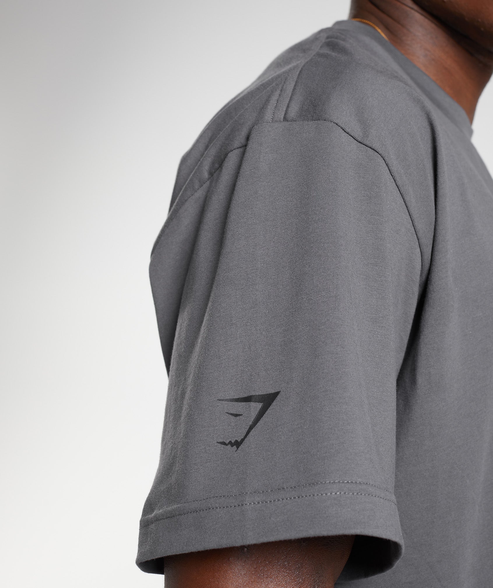 Gymshark Vibes T-Shirt - Silhouette Grey - Image 5