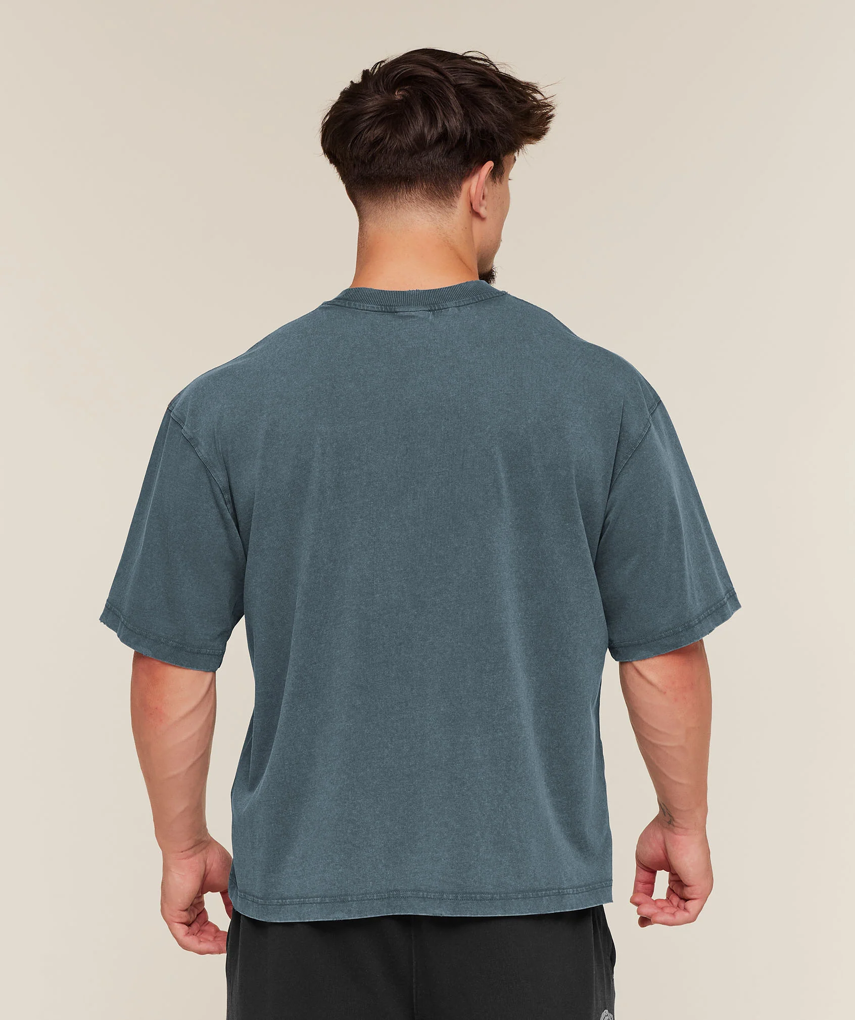 Gymshark Vintage Legacy T-Shirt - Stealth Blue - Image 2