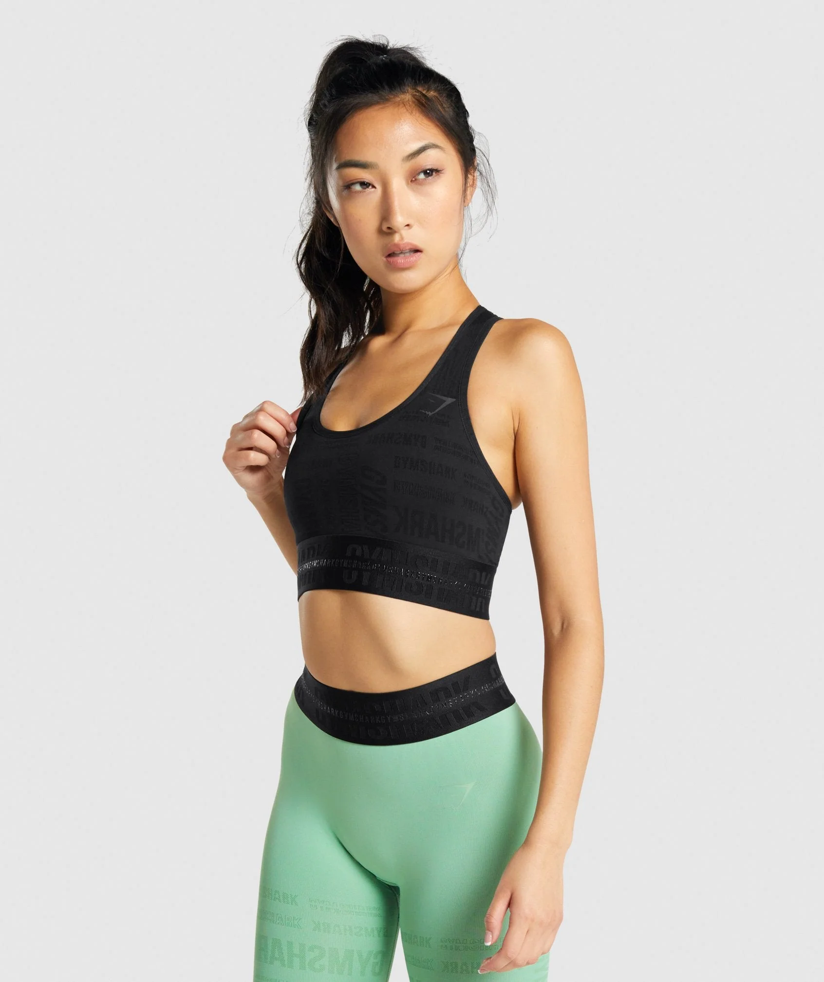 Gymshark Vision Sports Bra - Black - Image 3