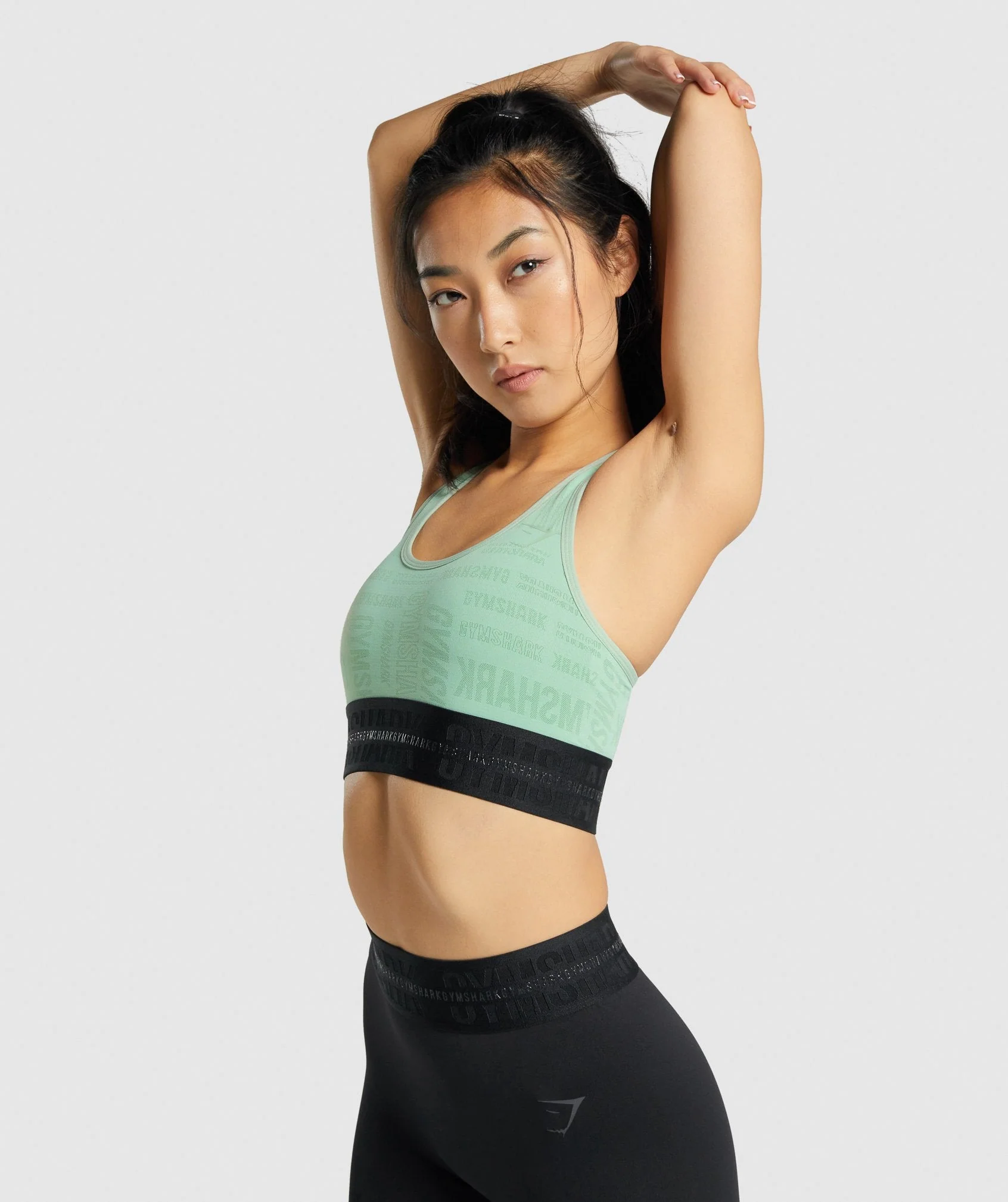Gymshark Vision Sports Bra - Green - Image 3