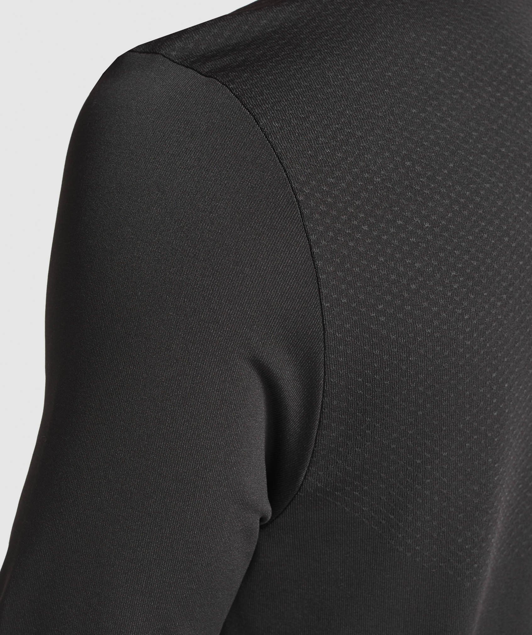 Gymshark Vital Long Sleeve T-Shirt - Black Marl - Image 5