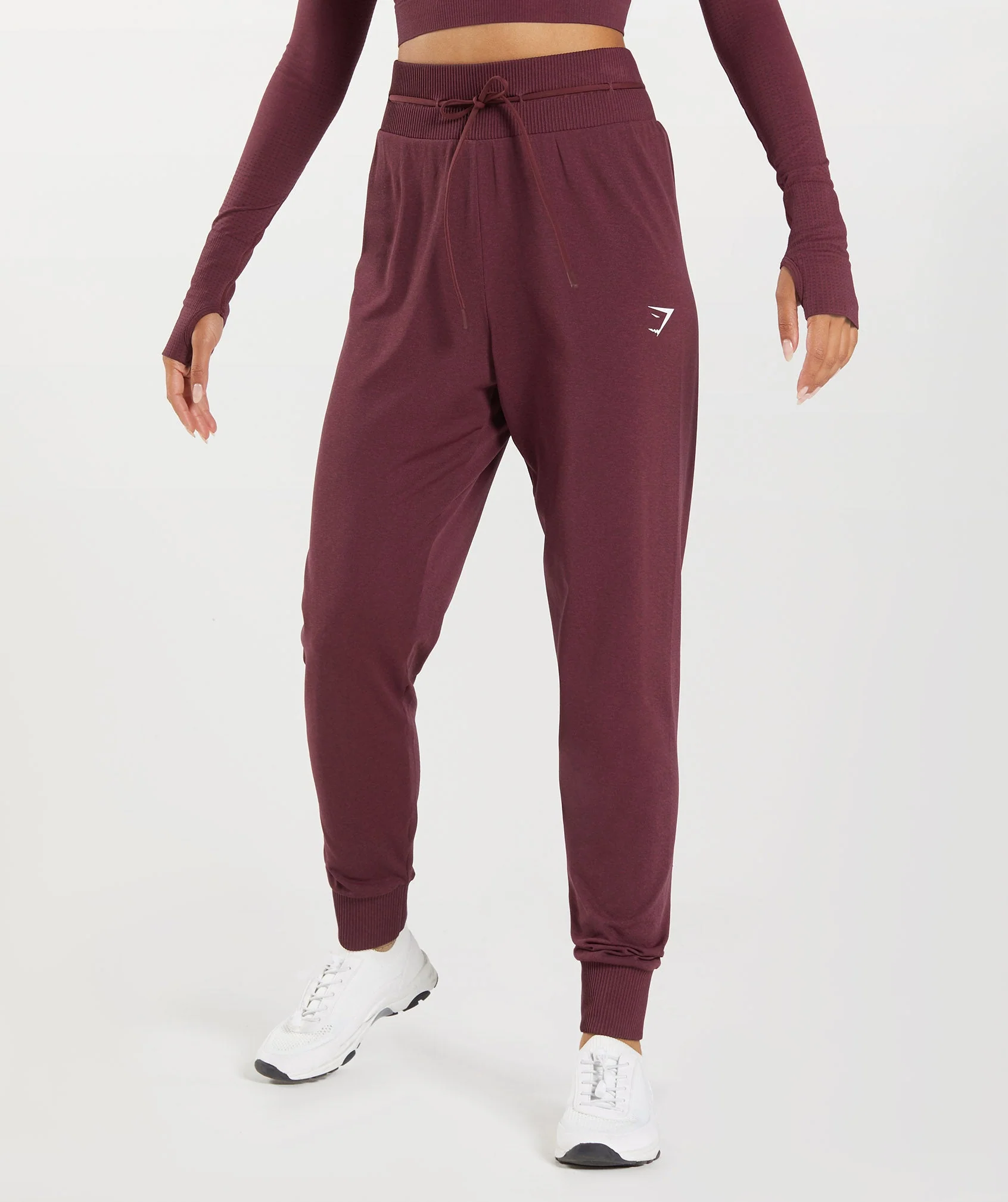 Gymshark Vital Joggers - Baked Maroon Marl