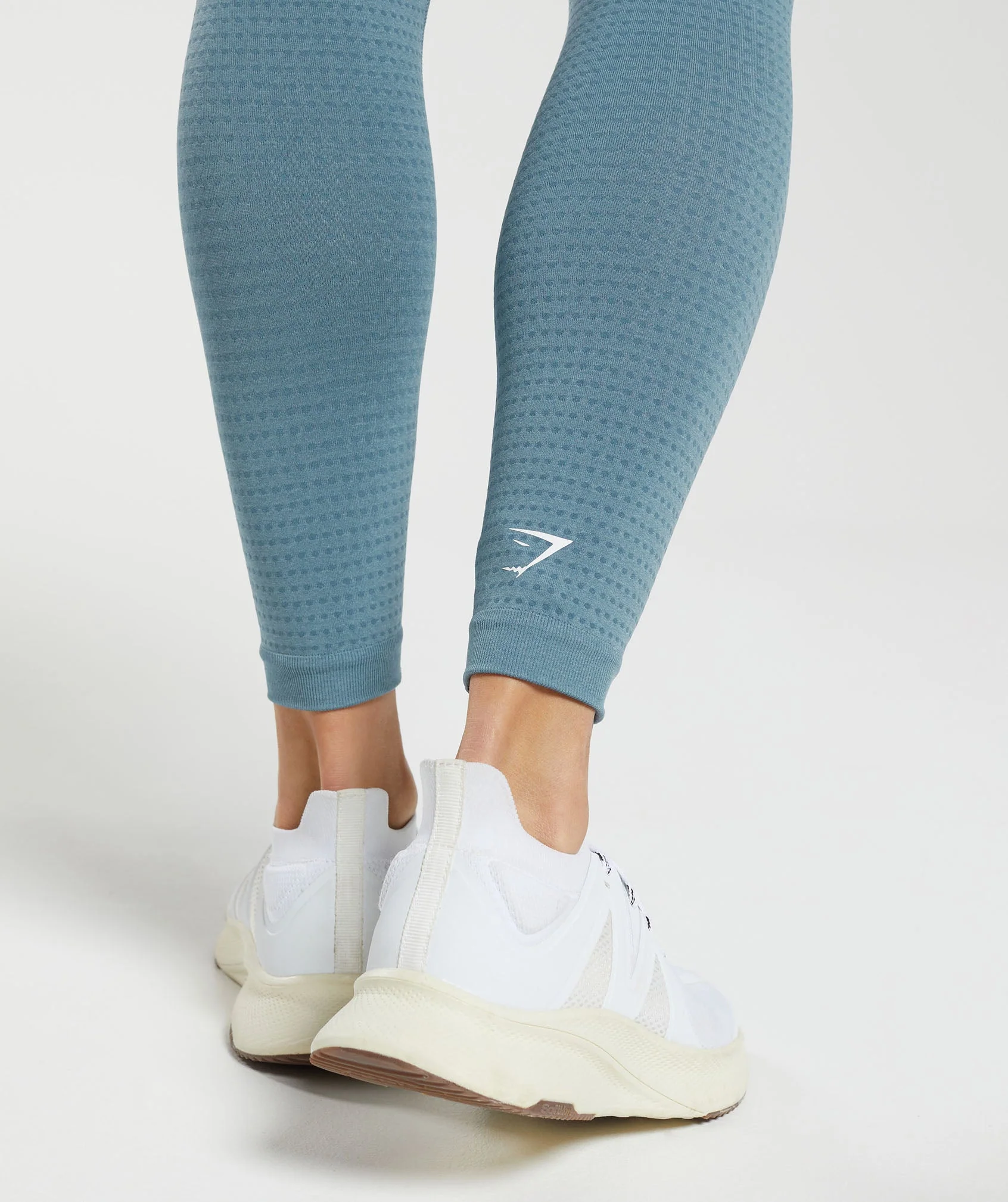 Gymshark Vital Seamless 2.0 Leggings - Faded Blue Marl - Image 7