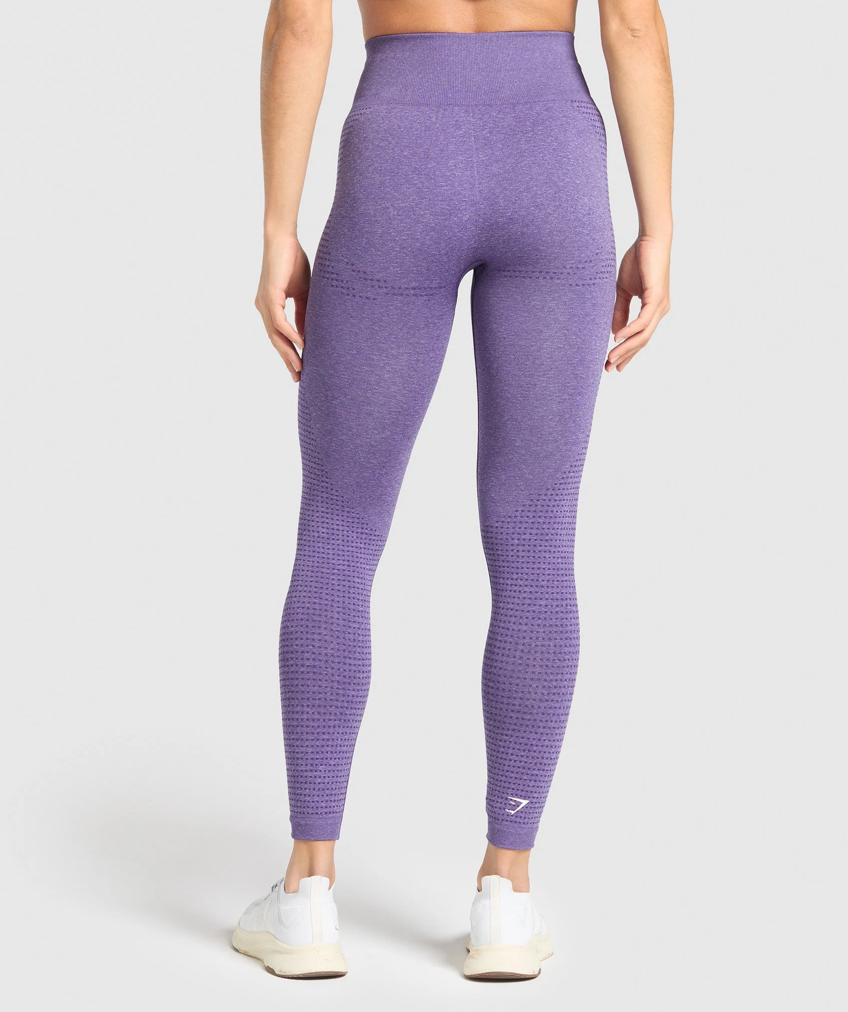 Gymshark Vital Seamless 2.0 Leggings - Functional Purple Marl - Image 2