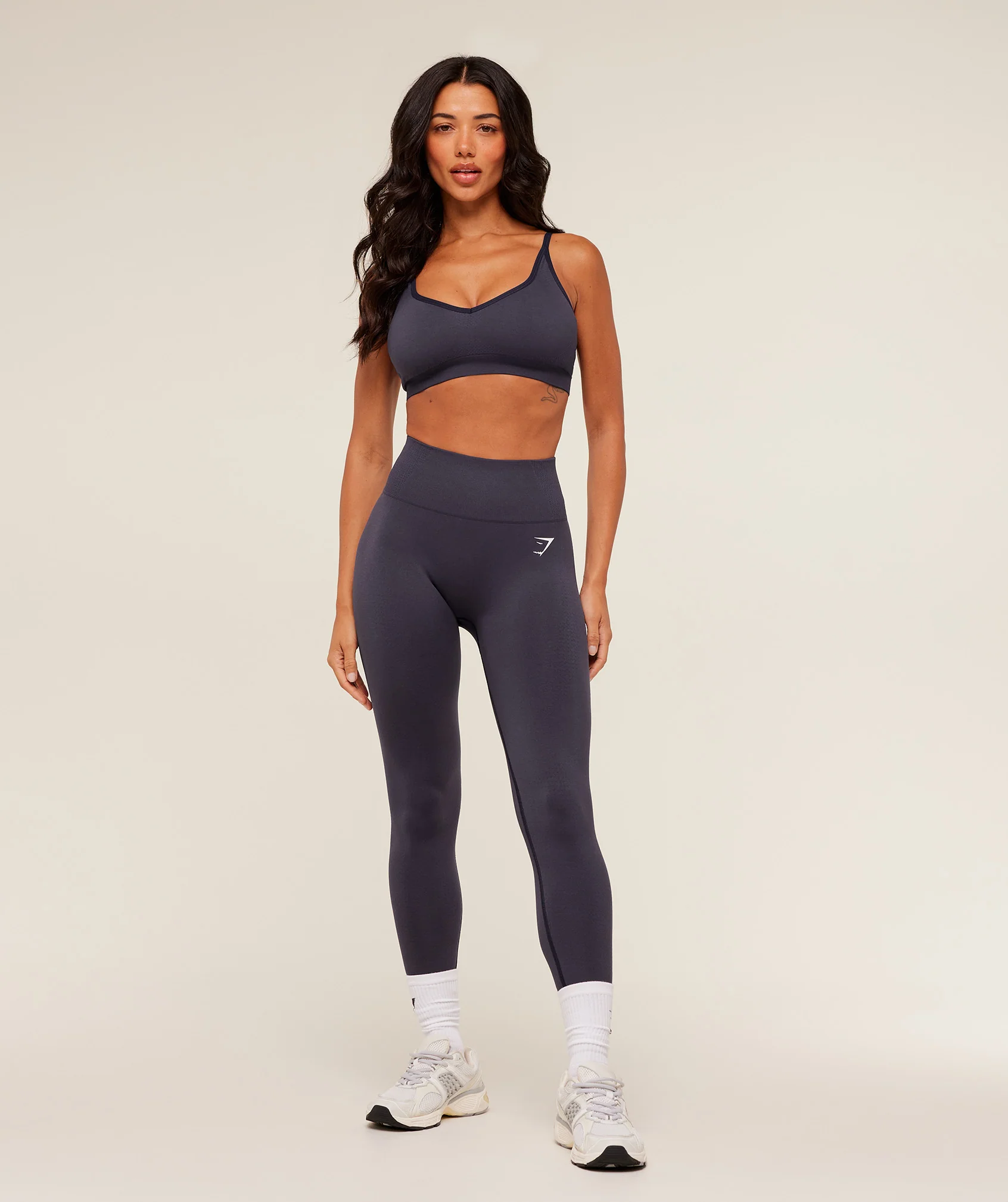 Gymshark Vital Seamless 2.0 Leggings - Midnight Purple/Marl - Image 4
