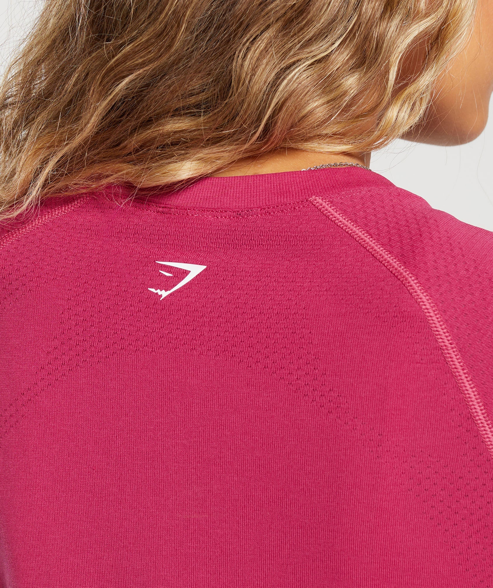 Gymshark Vital Seamless 2.0 Light T-Shirt - Vintage Pink Marl - Image 6