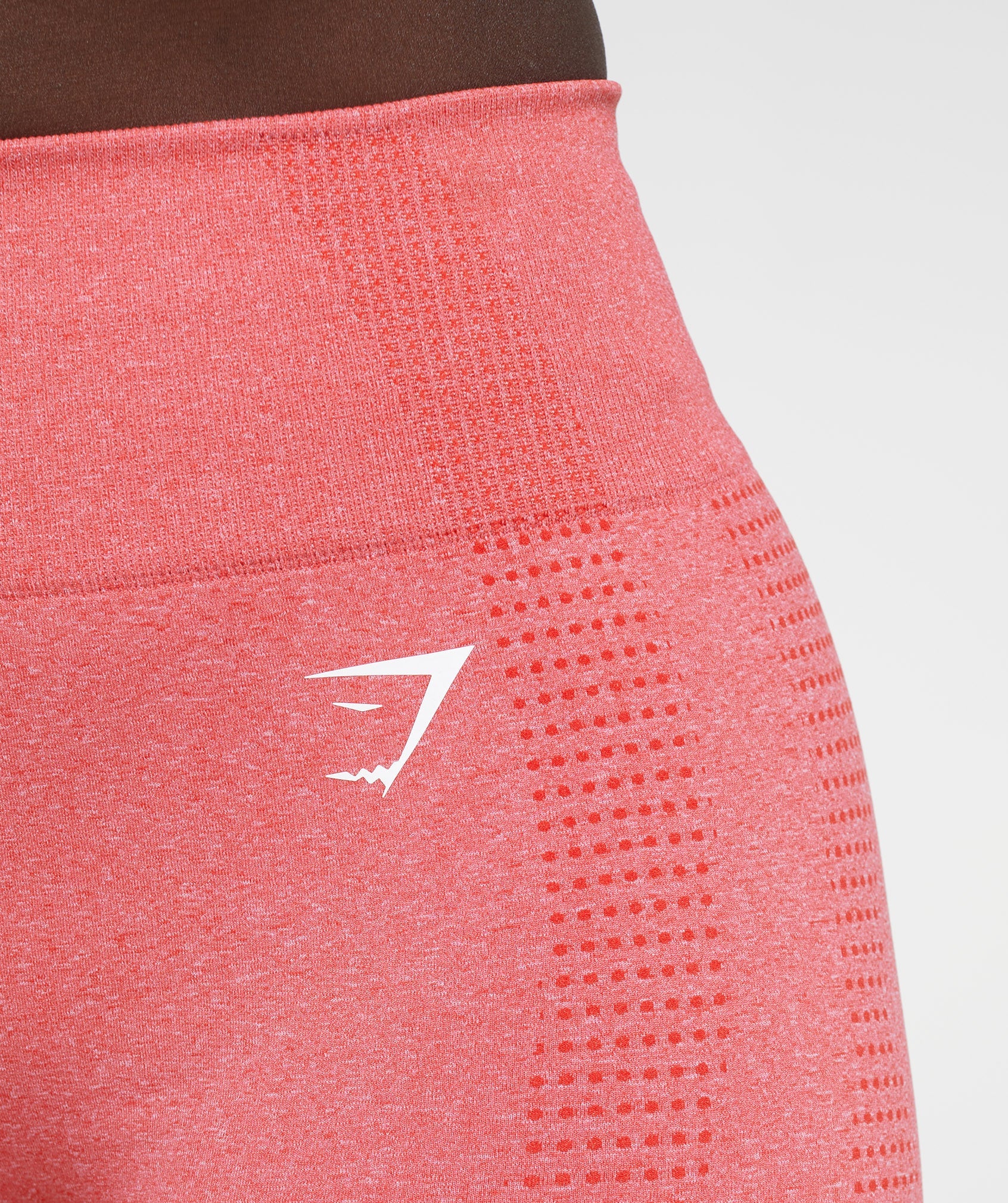 Gymshark Vital Seamless Shorts - Chilli Red Marl - Image 5