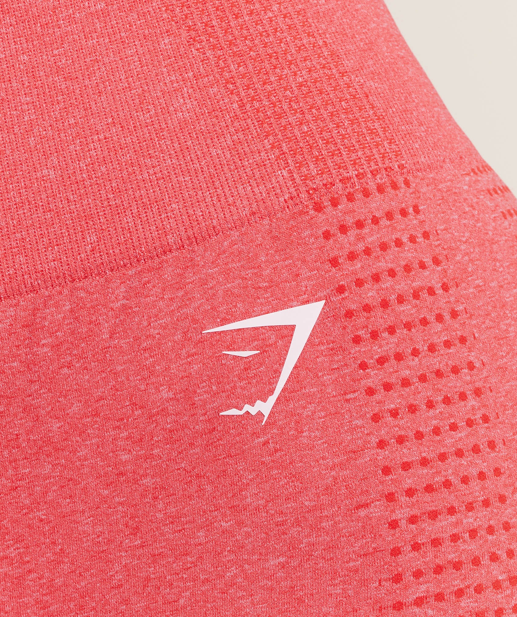 Gymshark Vital Seamless Shorts - Coral Red Marl - Image 6