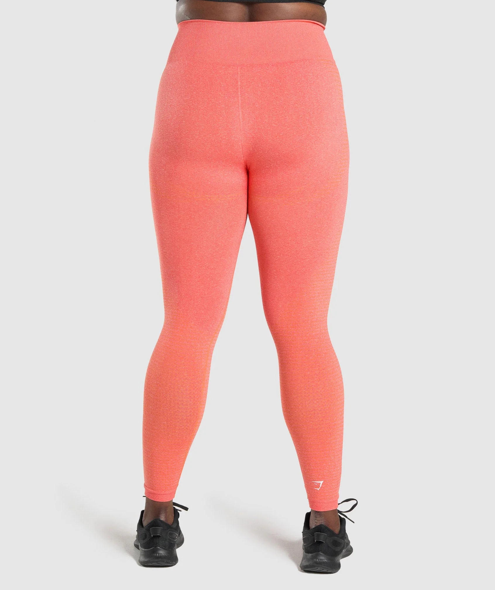 Gymshark Vital Seamless 2.0 Leggings - Orange Marl - Image 3
