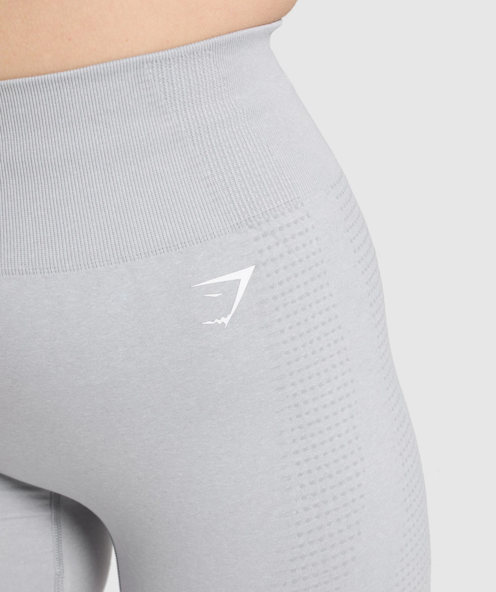 DNU - Gymshark Vital Seamless 2.0 Shorts - Light Grey Marl - Image 6