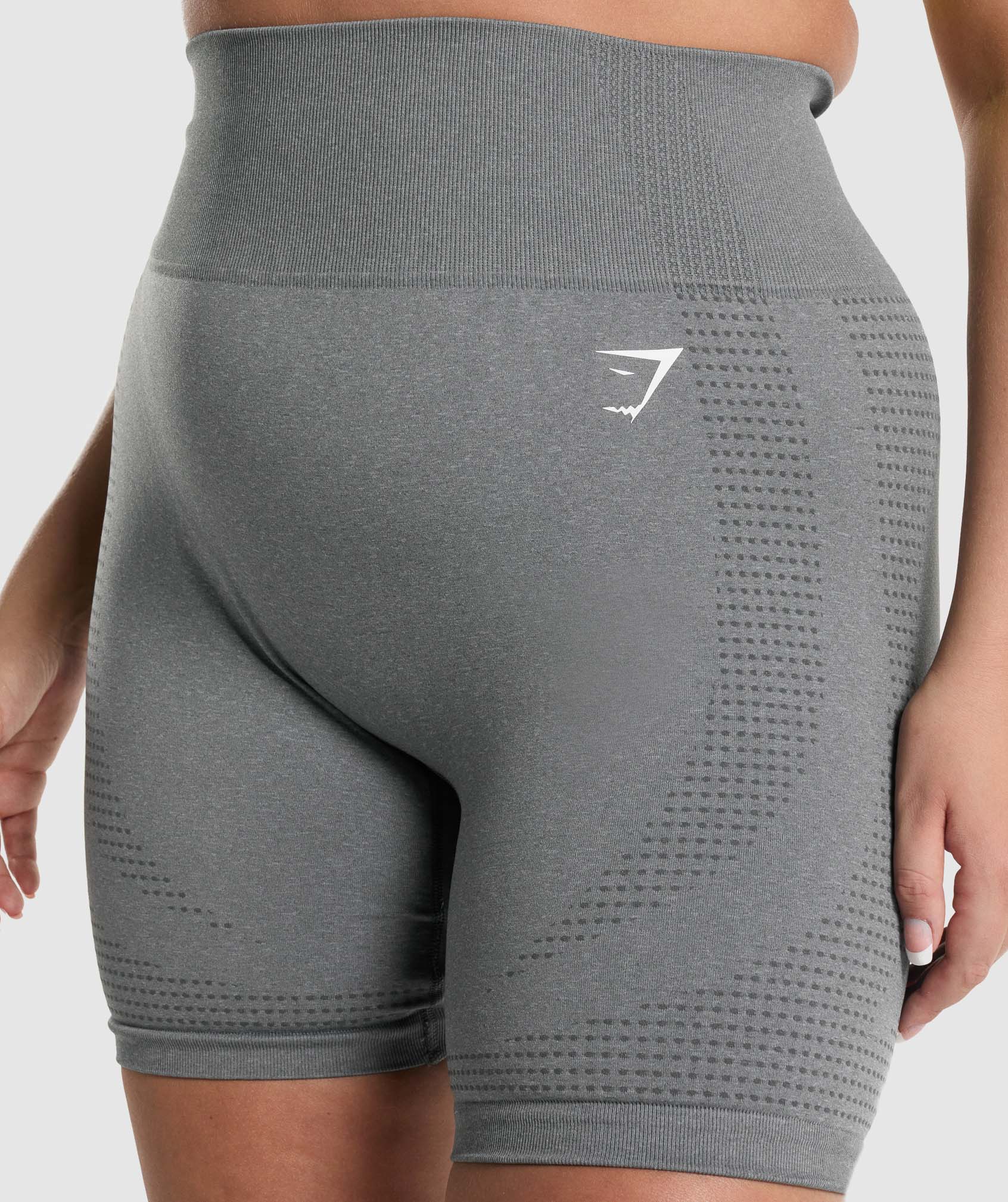 Gymshark Vital Seamless Shorts - Smokey Grey Marl - Image 5