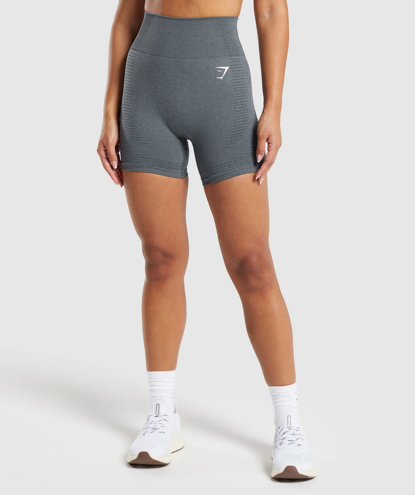 Gymshark Vital Seamless Shorts - Strong Grey Marl