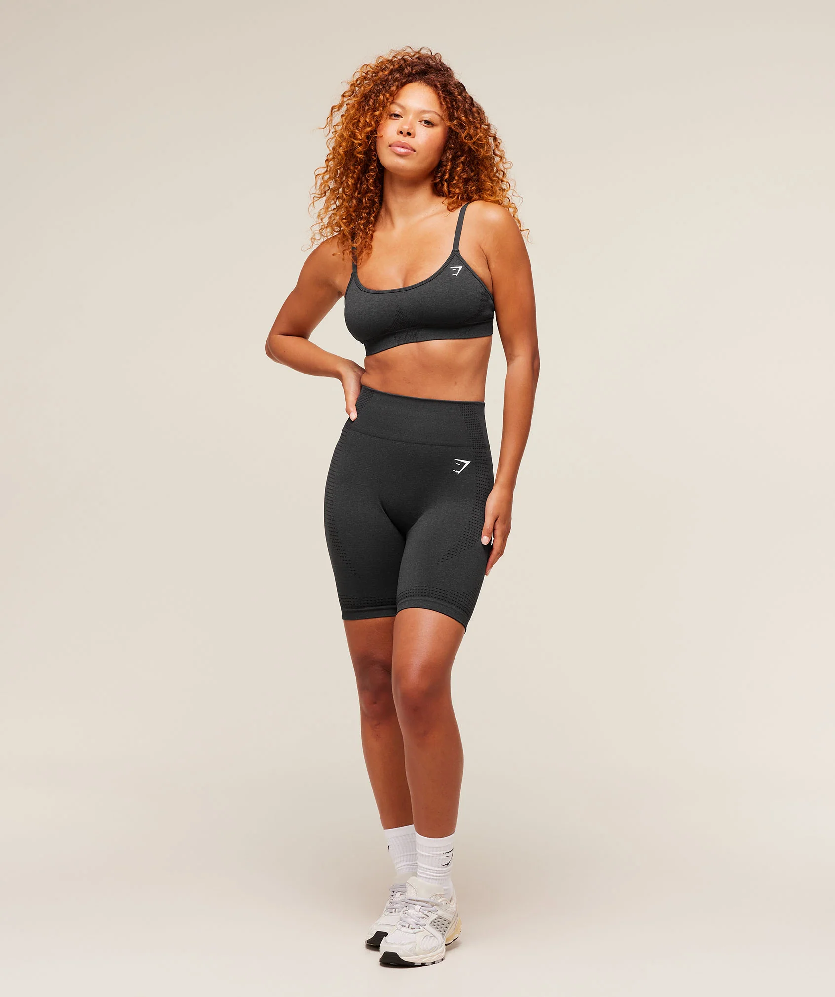 Gymshark Vital Sports Bra - Black Marl - Image 4