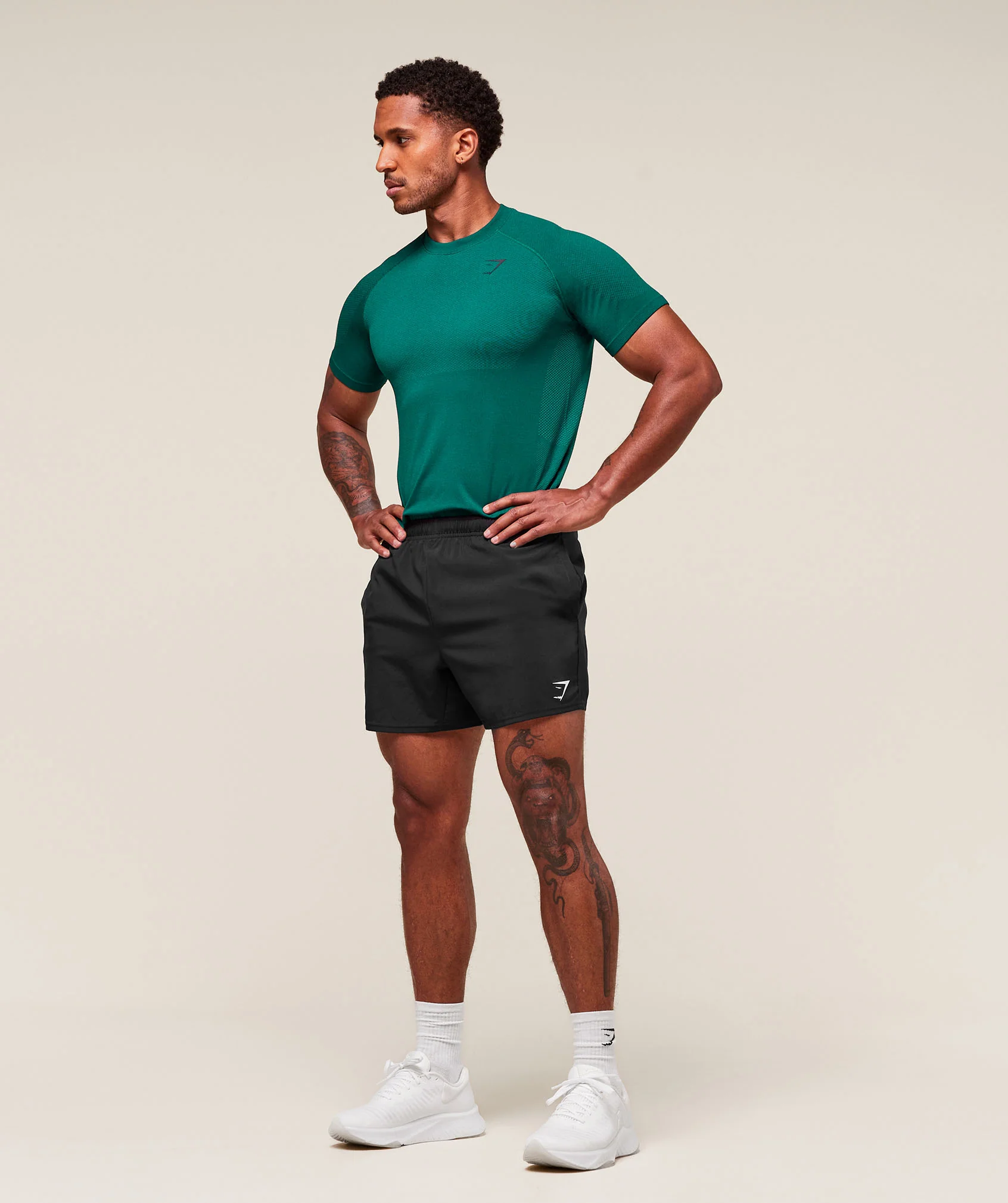 Gymshark Vital Seamless T-Shirt - Functional Teal/Jewel Teal - Image 5