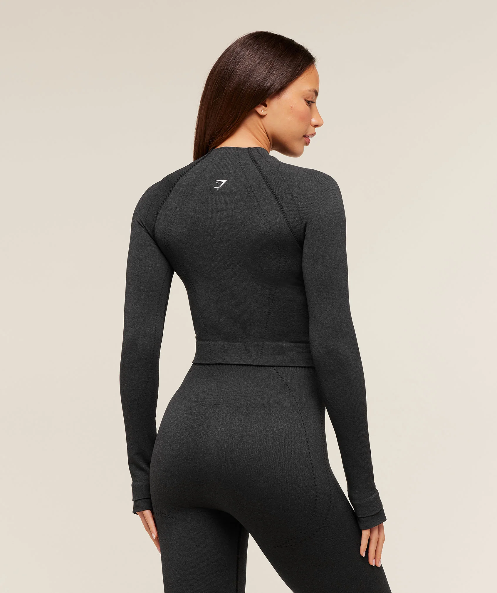 Gymshark Vital Warm Jacket - Black Marl - Image 3