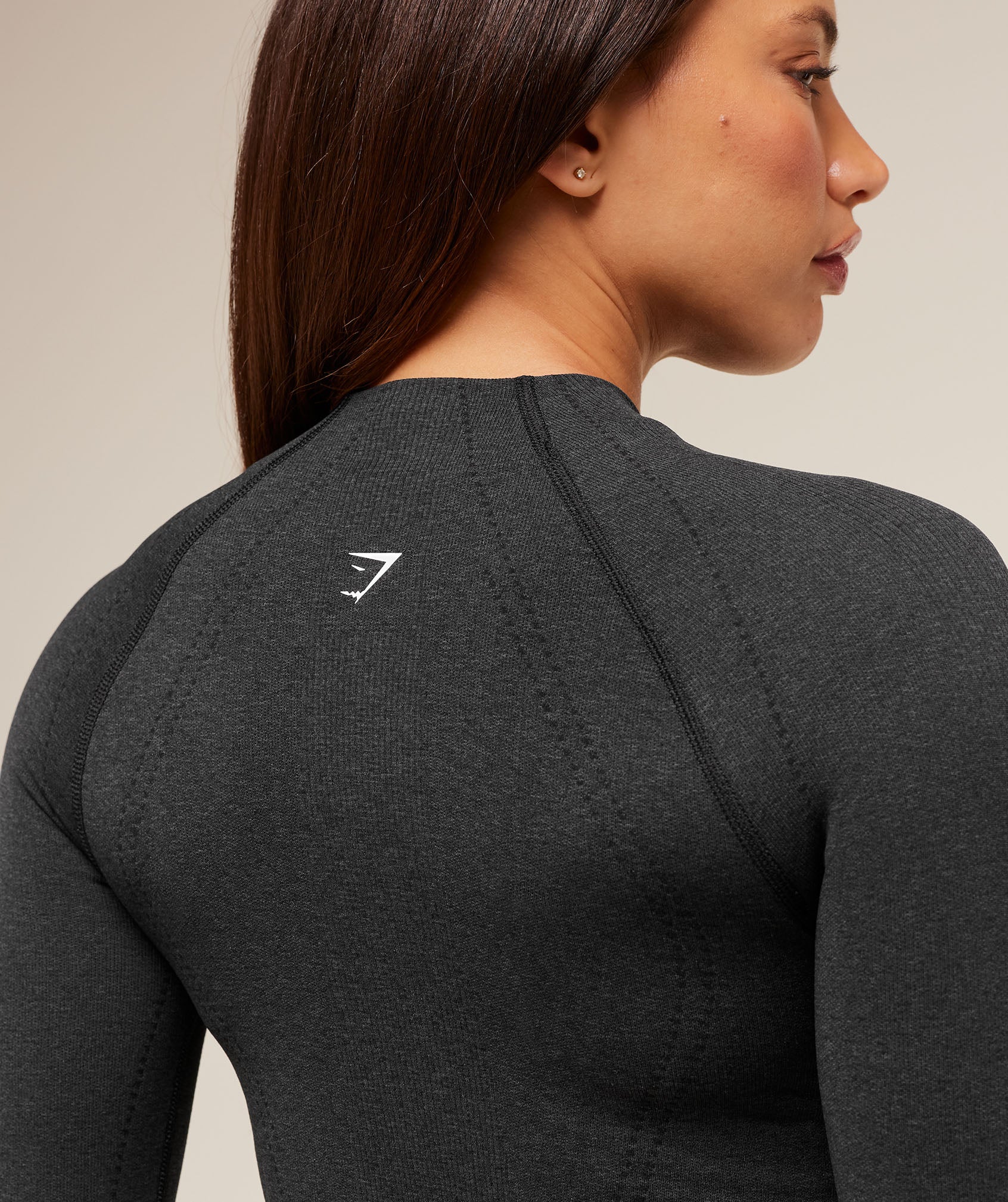 Gymshark Vital Warm Jacket - Black Marl - Image 4