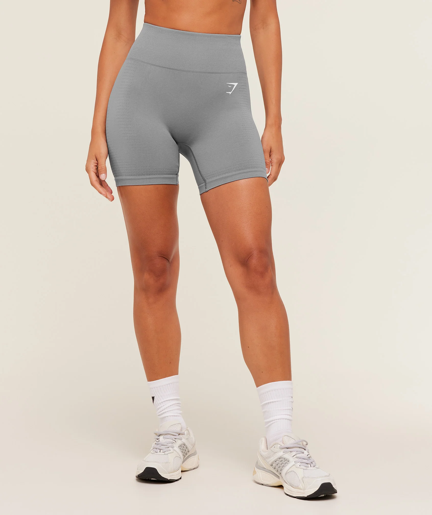 Gymshark Vital Seamless Shorts - GS Medium Grey/ Marl