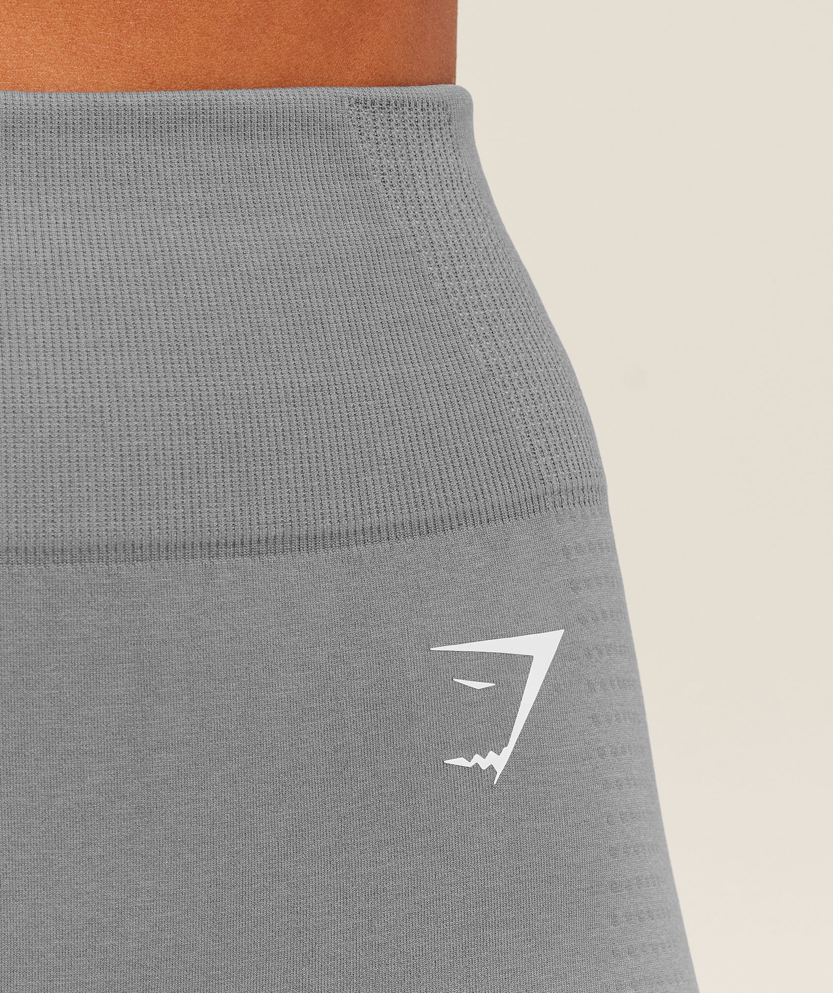 Gymshark Vital Seamless Shorts - GS Medium Grey/ Marl - Image 6