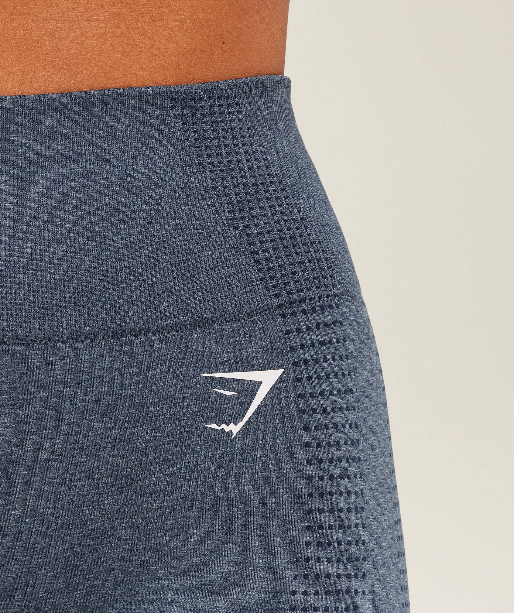 Gymshark Vital Seamless Shorts - GS Stealth Blue/ Marl - Image 6