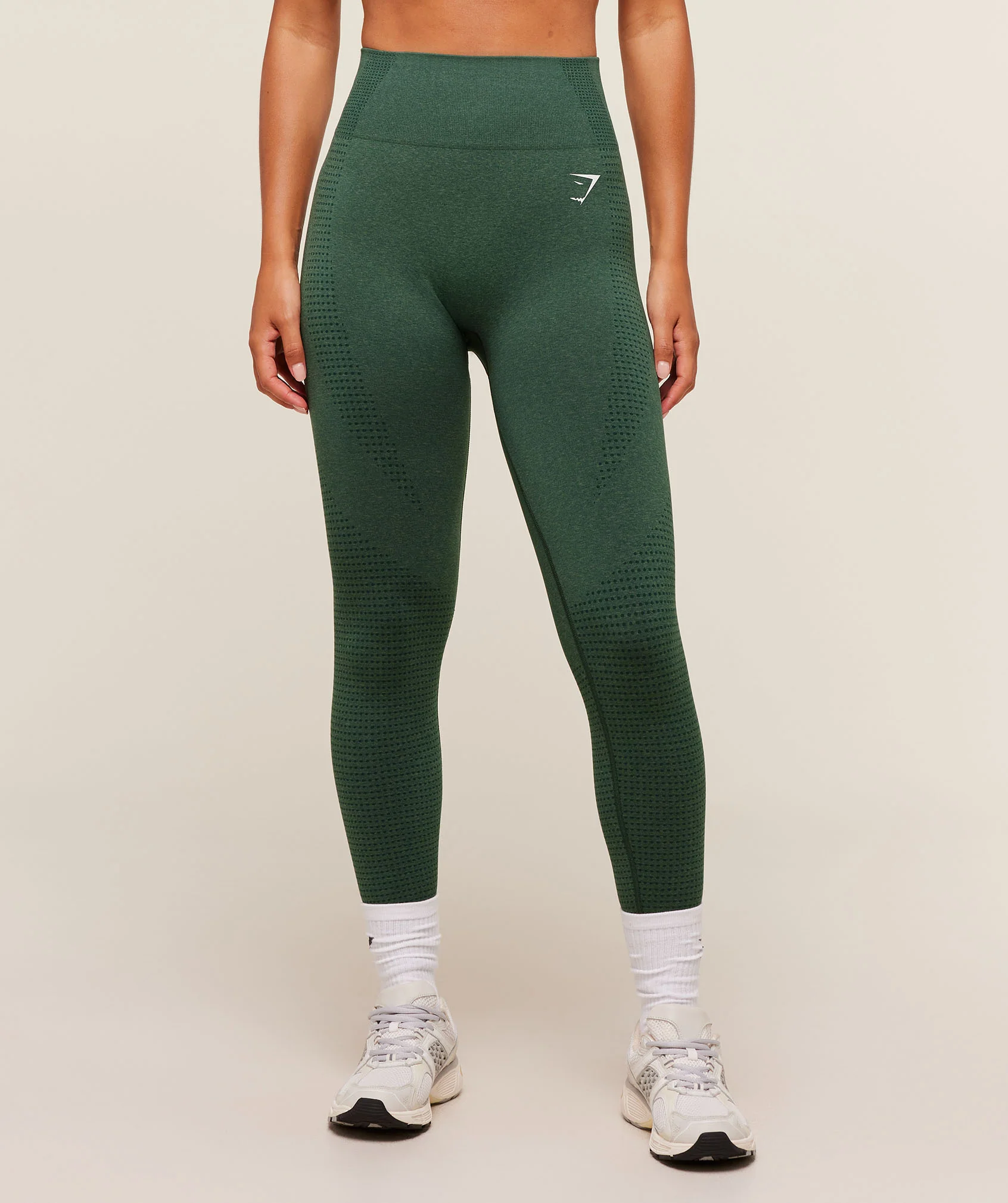 Gymshark Vital Soft Leggings - GS Lift Green/ Marl - Image 4