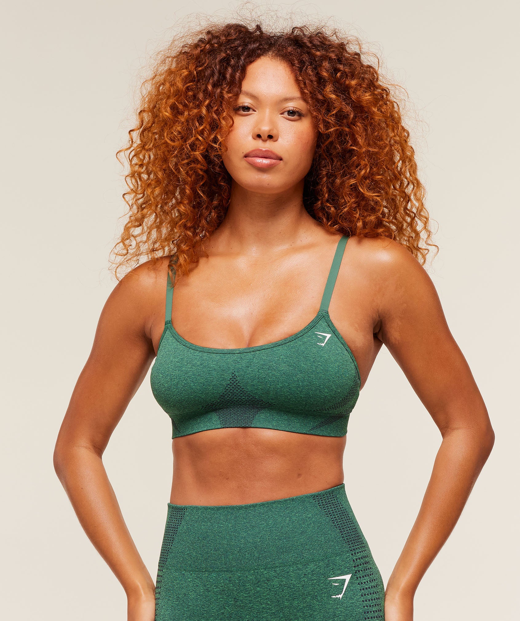 Gymshark Vital Sports Bra - GS Lift Green/ Marl - Image 6