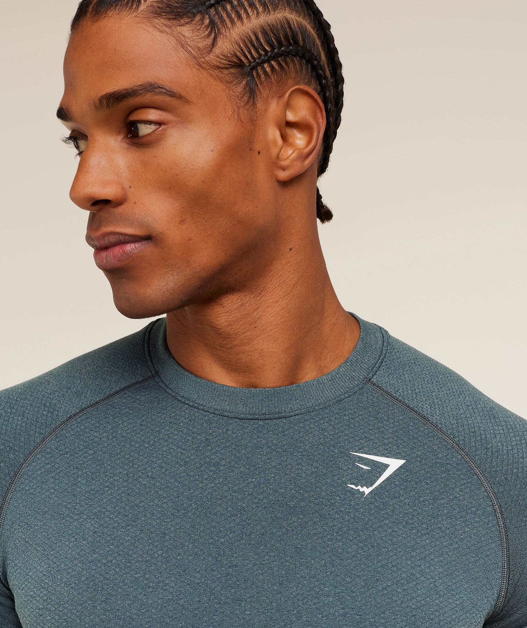 Gymshark Vital Seamless T-Shirt - Iron Blue / Stealth Blue - Image 5