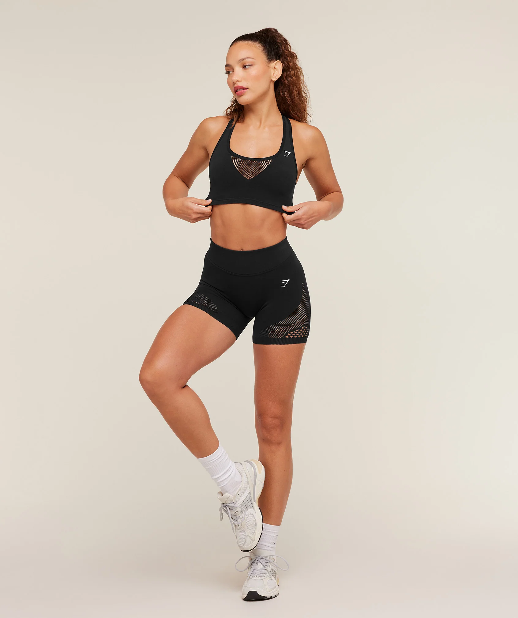 Gymshark Warp Sports Bra - GS Black - Image 6