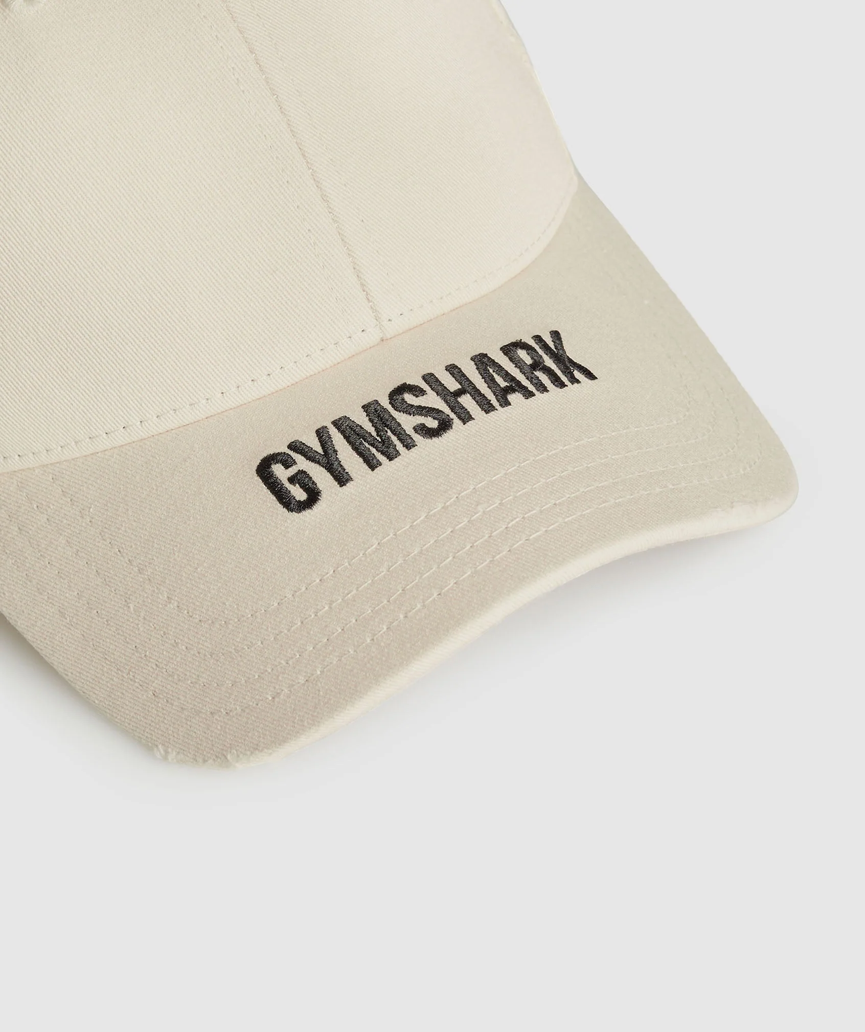 Gymshark Washed Cap - Ecru White - Image 3