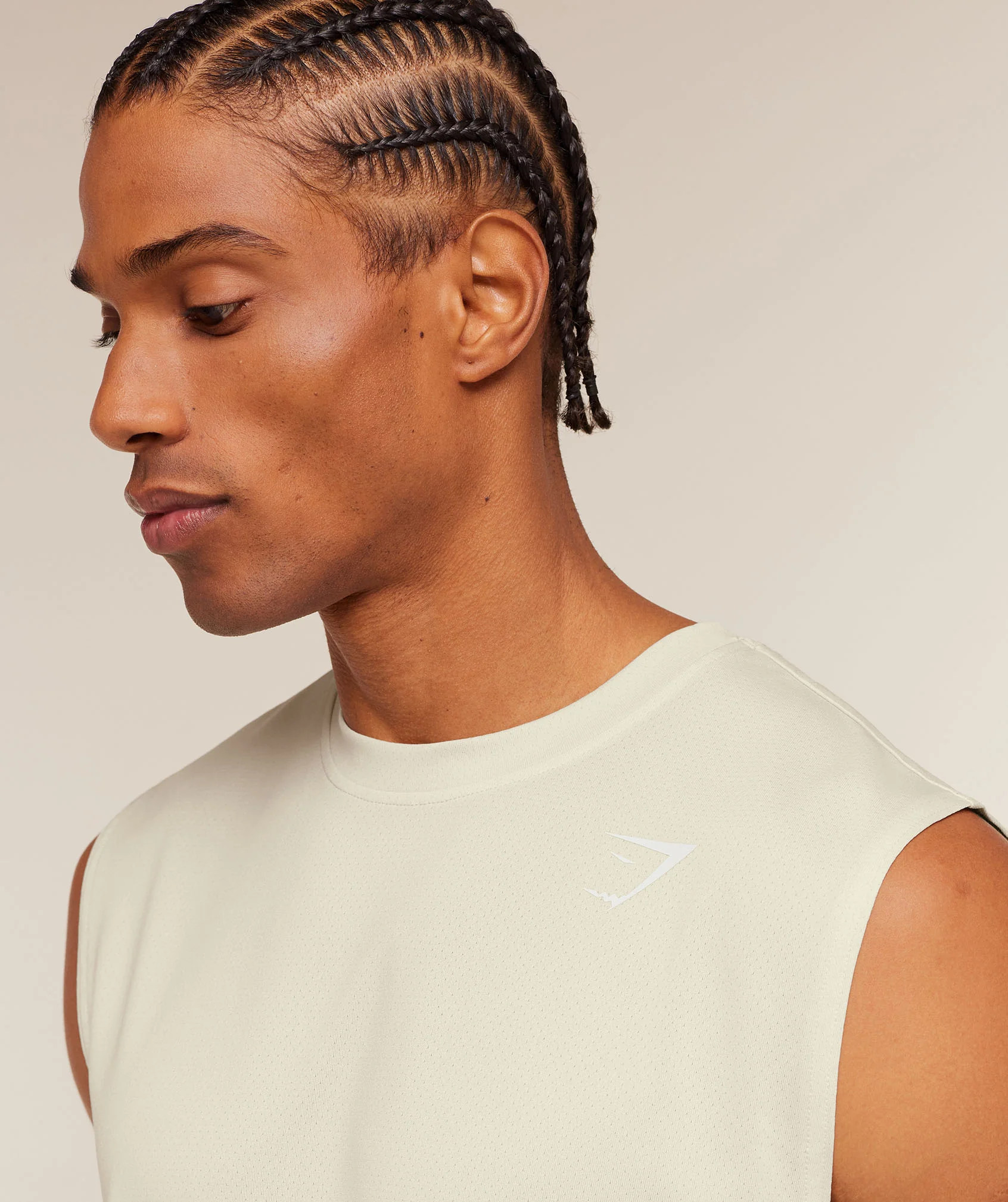 Gymshark Washed Pastels Tank - Soft White/Wash - Image 5