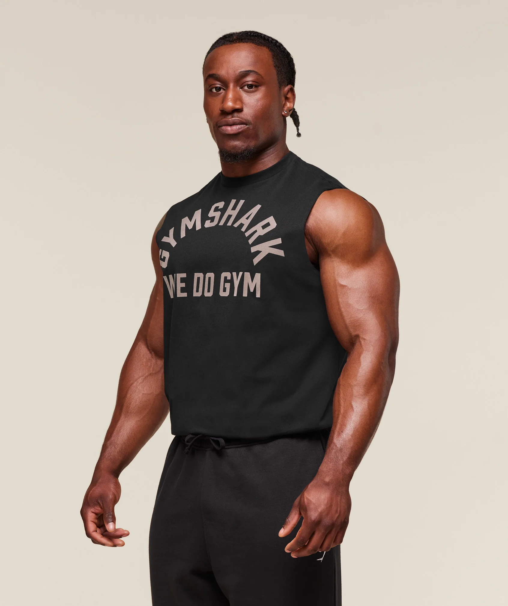 Gymshark We Do Gym Tank - Black - Image 3